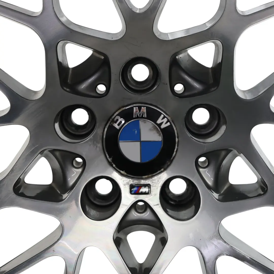 Ferric Grey Tylna Felga Aluminiowa 20" M Styling 666 10J do BMW F80 M3 o numerze 2287501 BMW F80 M3 Ferric Grey Tylna Felga Aluminiowa 20" M Styling 666 10J - SKU 2287501-2 - Numer Części 2287501