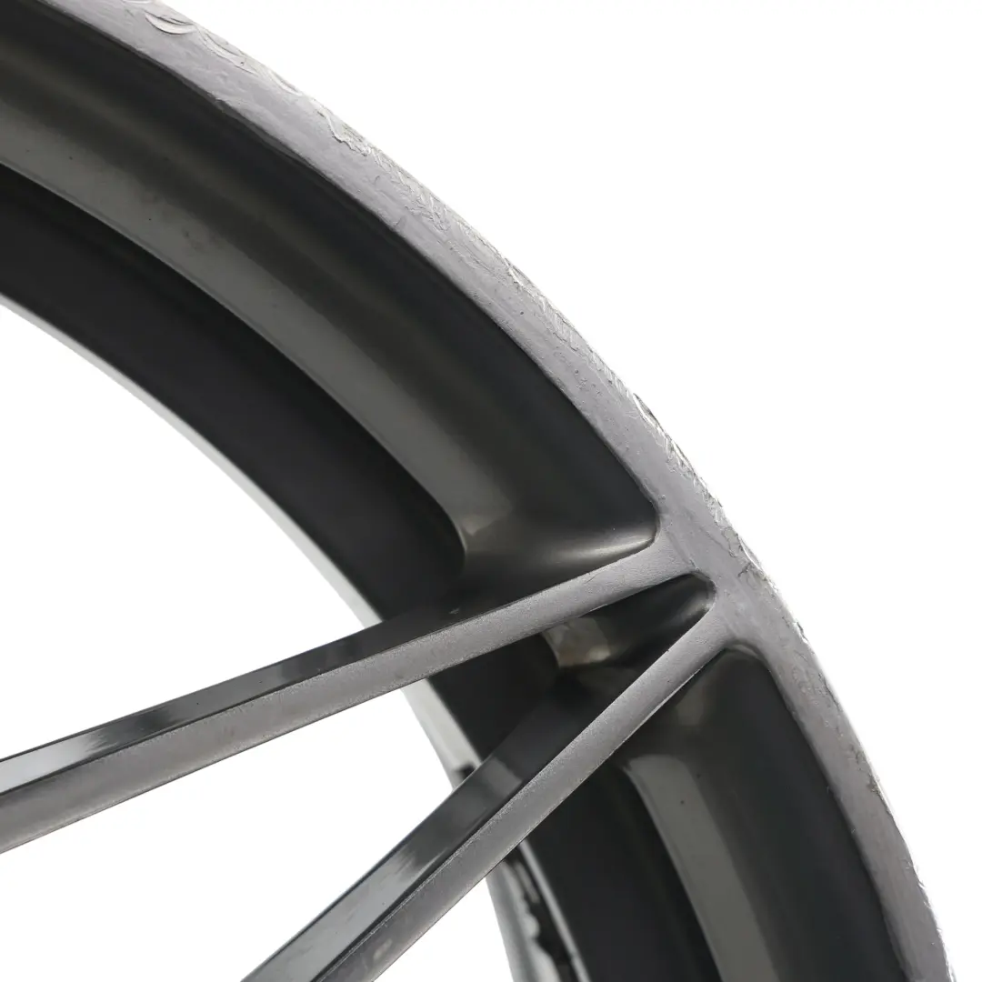 BMW F80 M3 Ferric Grey Rear Wheel Alloy Rim 20" M Star Spoke 666 10J - SKU 2287501-2 - Part number 2287501
