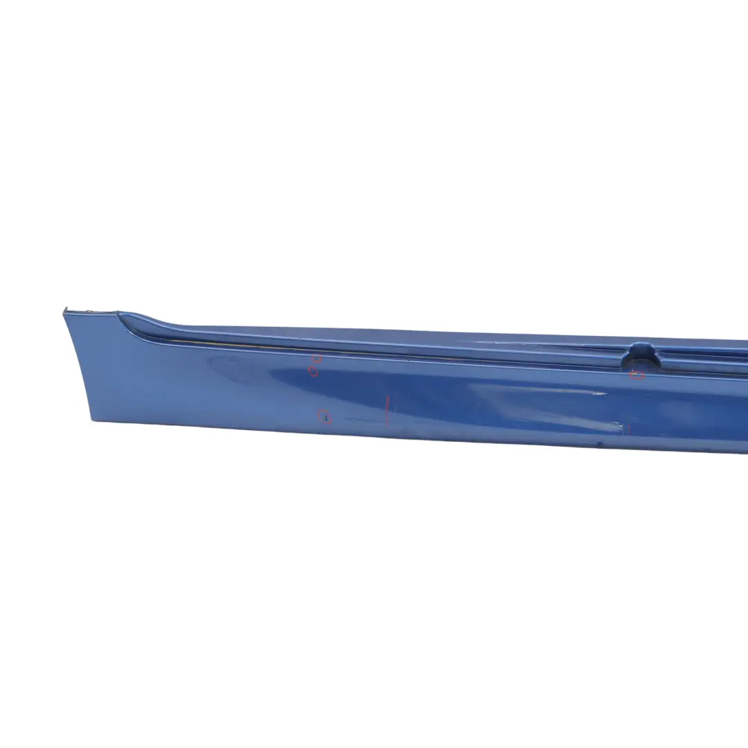 Davanzale Porta Pannello Gonna Destra Monte Carlo Blue - B05 per BMW F10 F11 M Sport con numero di parte 2298068 BMW F10 F11 M Sport Davanzale Porta Pannello Gonna Destra Monte Carlo Blue - B05 - SKU 2298068-MCB1 - Numero di parte 2298068