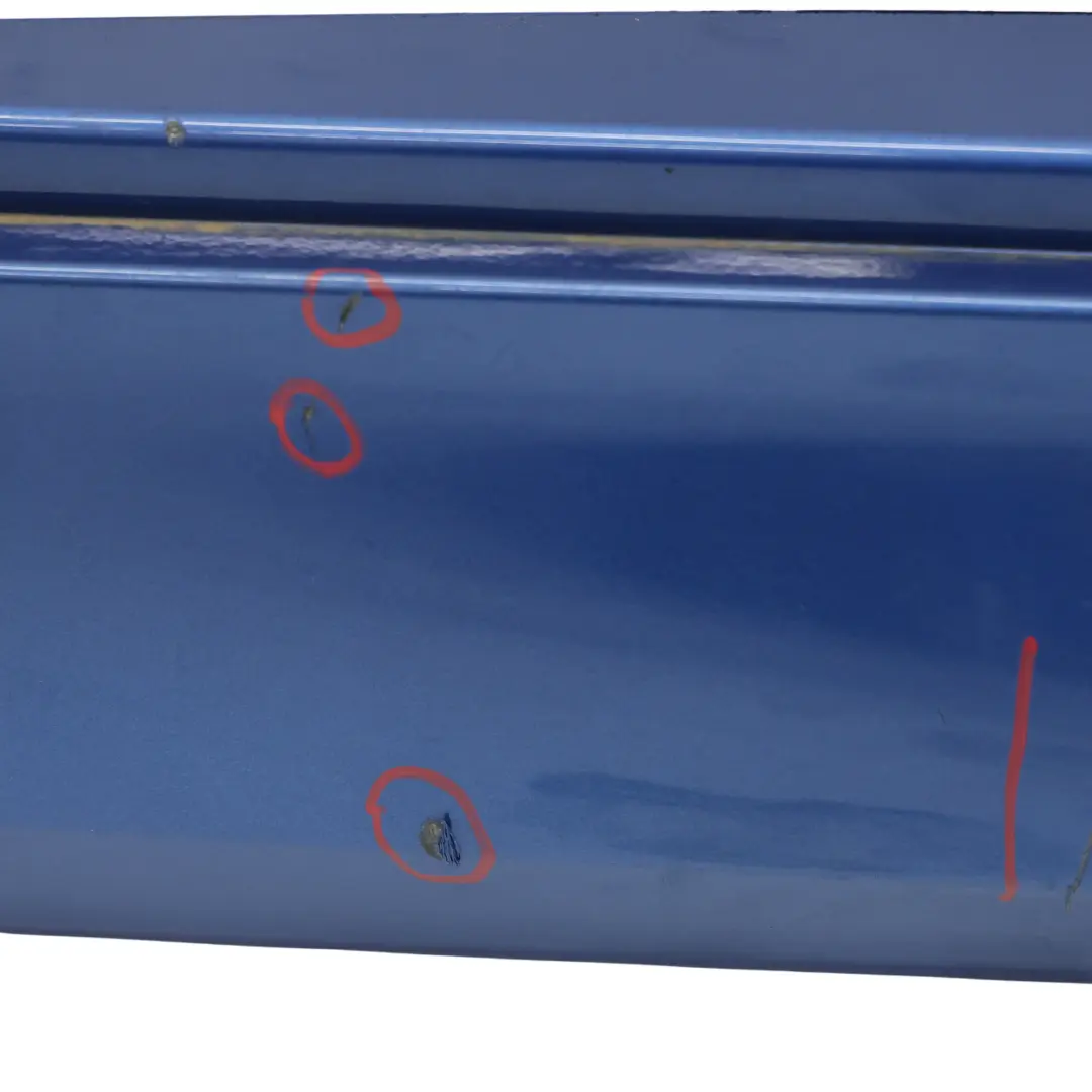 Davanzale Porta Pannello Gonna Destra Monte Carlo Blue - B05 per BMW F10 F11 M Sport con numero di parte 2298068 BMW F10 F11 M Sport Davanzale Porta Pannello Gonna Destra Monte Carlo Blue - B05 - SKU 2298068-MCB1 - Numero di parte 2298068