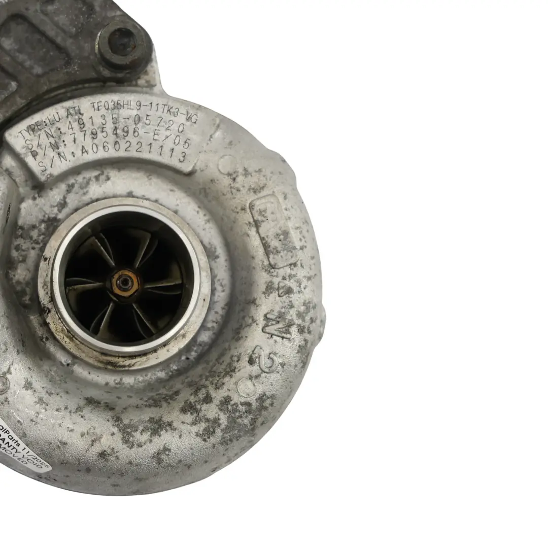 Turbocompresor BMW E87 E90 E91 118D 318D M47N2 Turbocompresor Diesel 7795496 para con número de pieza 2414326 Turbocompresor BMW E87 E90 E91 118D 318D M47N2 Turbocompresor Diesel 7795496 - SKU 2414326 - Número de pieza 2414326
