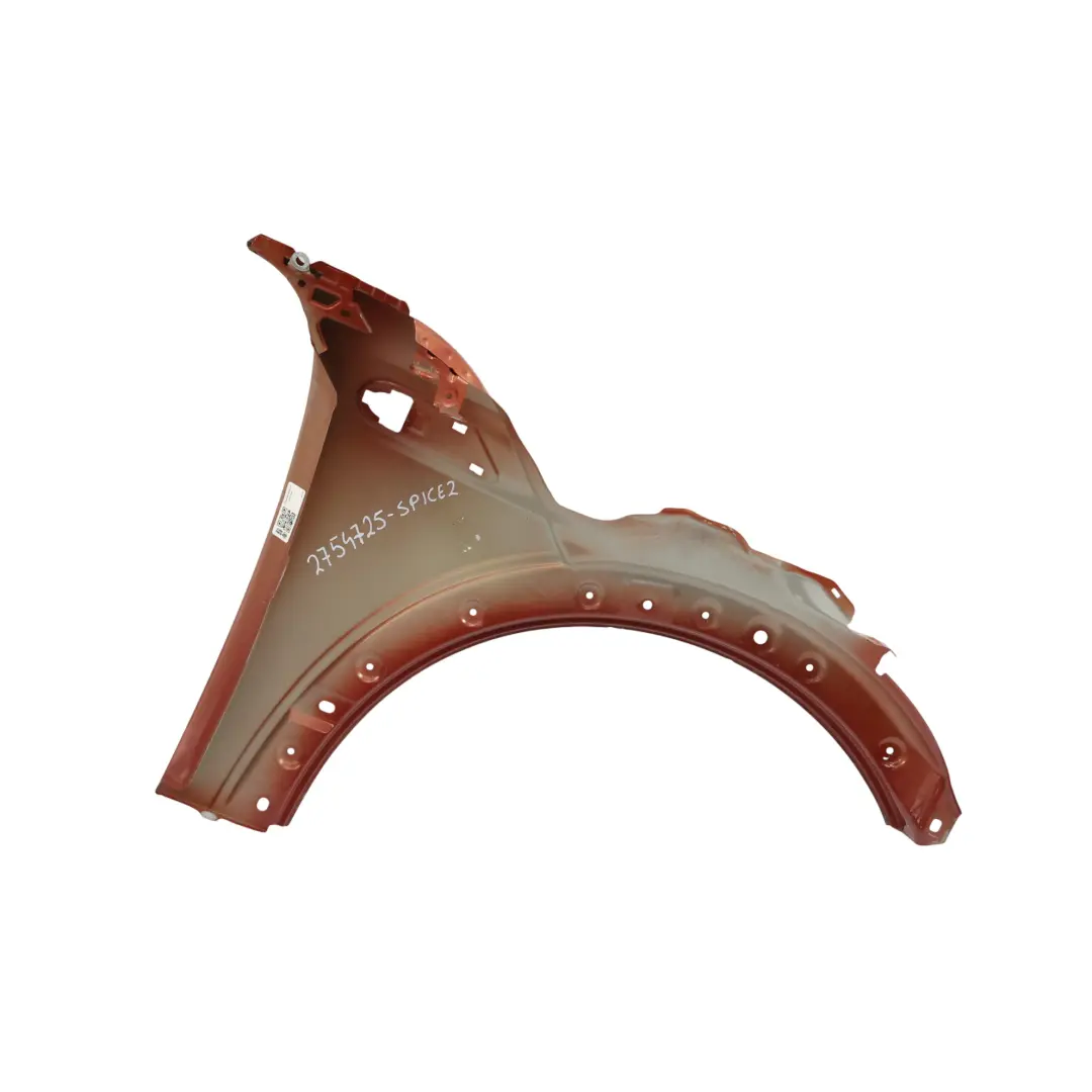 Seitenverkleidung Vorne Links Kotflügel Spice Orange - B23 für Mini R55 R56 R57 mit Teilenummer 2754725 Mini R55 R56 R57 Seitenverkleidung Vorne Links Kotflügel Spice Orange - B23 - SKU 2754725-SPICE2 - Teilenummer 2754725