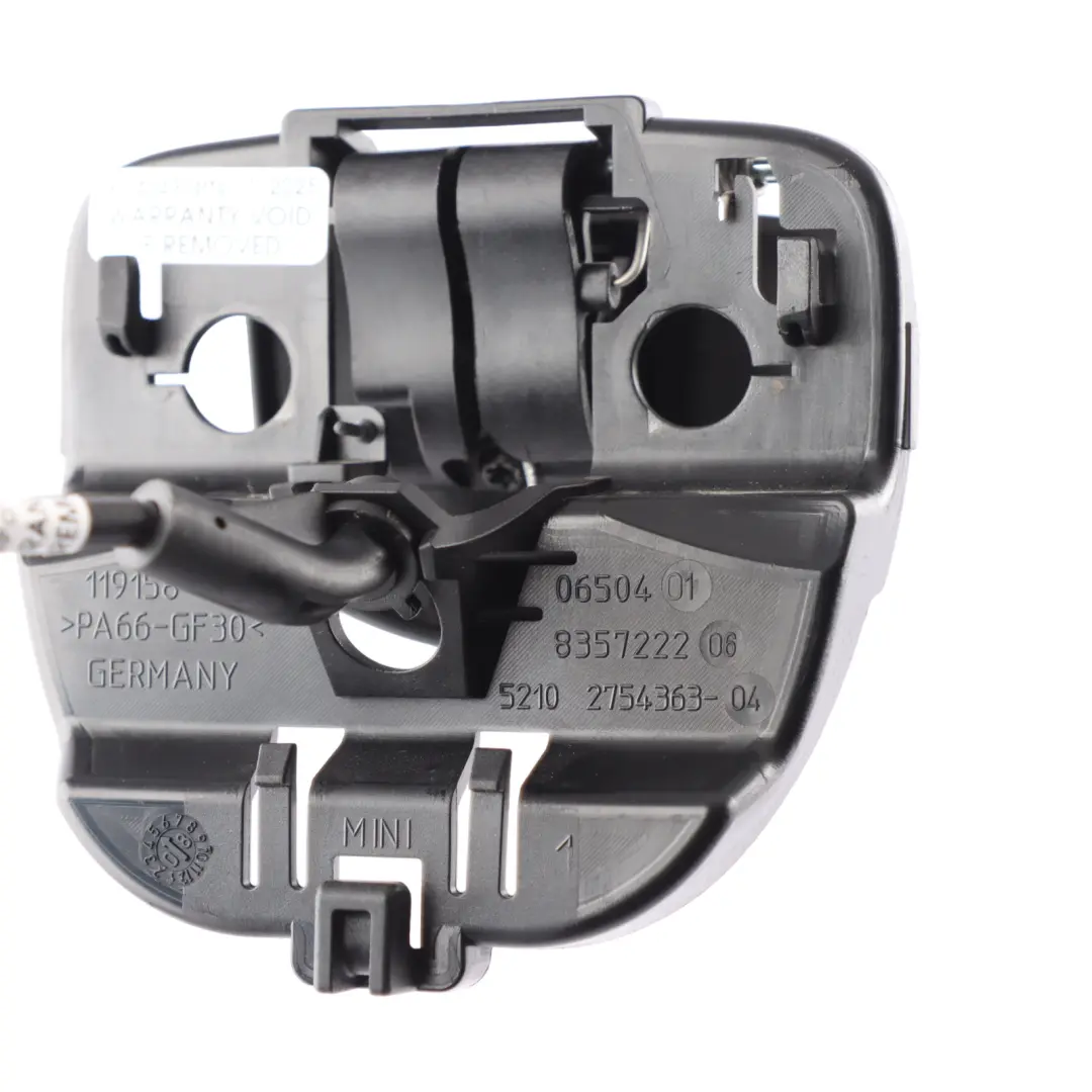 Vordersitz Zugriff Griff Rechts Kabel 2754356 für Mini Cooper R55 R56 R57 LCI R61 mit Teilenummer 2754765 Mini Cooper R55 R56 R57 LCI R61 Vordersitz Zugriff Griff Rechts Kabel 2754356 - SKU 2754766-1 - Teilenummer 2754765