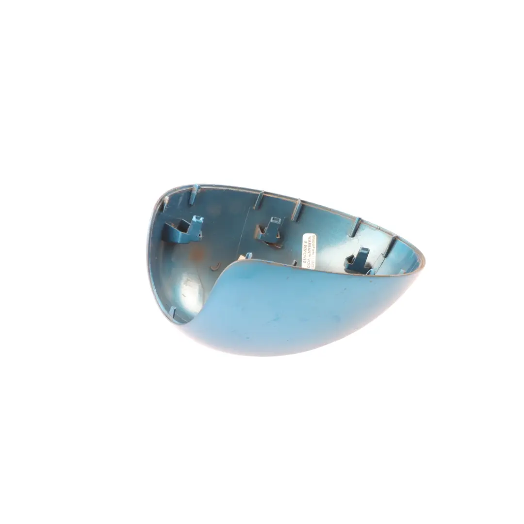 Wing Mirror Cover Cap Casing Right O/S Laser Blue Metallic A59 to Mini R55 R56 R60 with Part number 2754914 Mini R55 R56 R60 Wing Mirror Cover Cap Casing Right O/S Laser Blue Metallic A59 - SKU 2754914-LAB1 - Part number 2754914