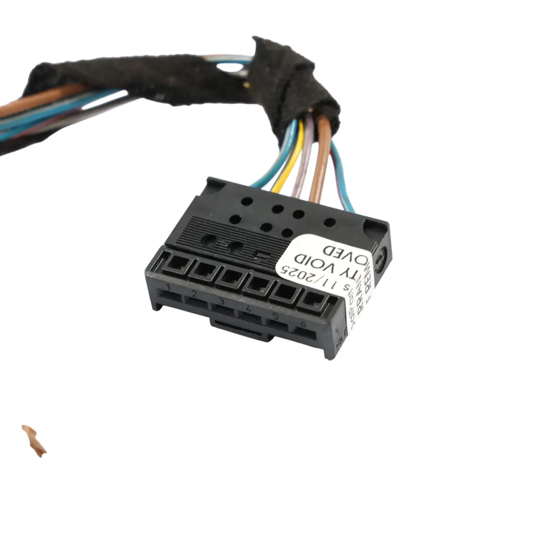 Mini Cooper One R56 R57 Rear Tail Light Wiring Harness Cable Right O/S - SKU 2757012-4 - Part number 2757012