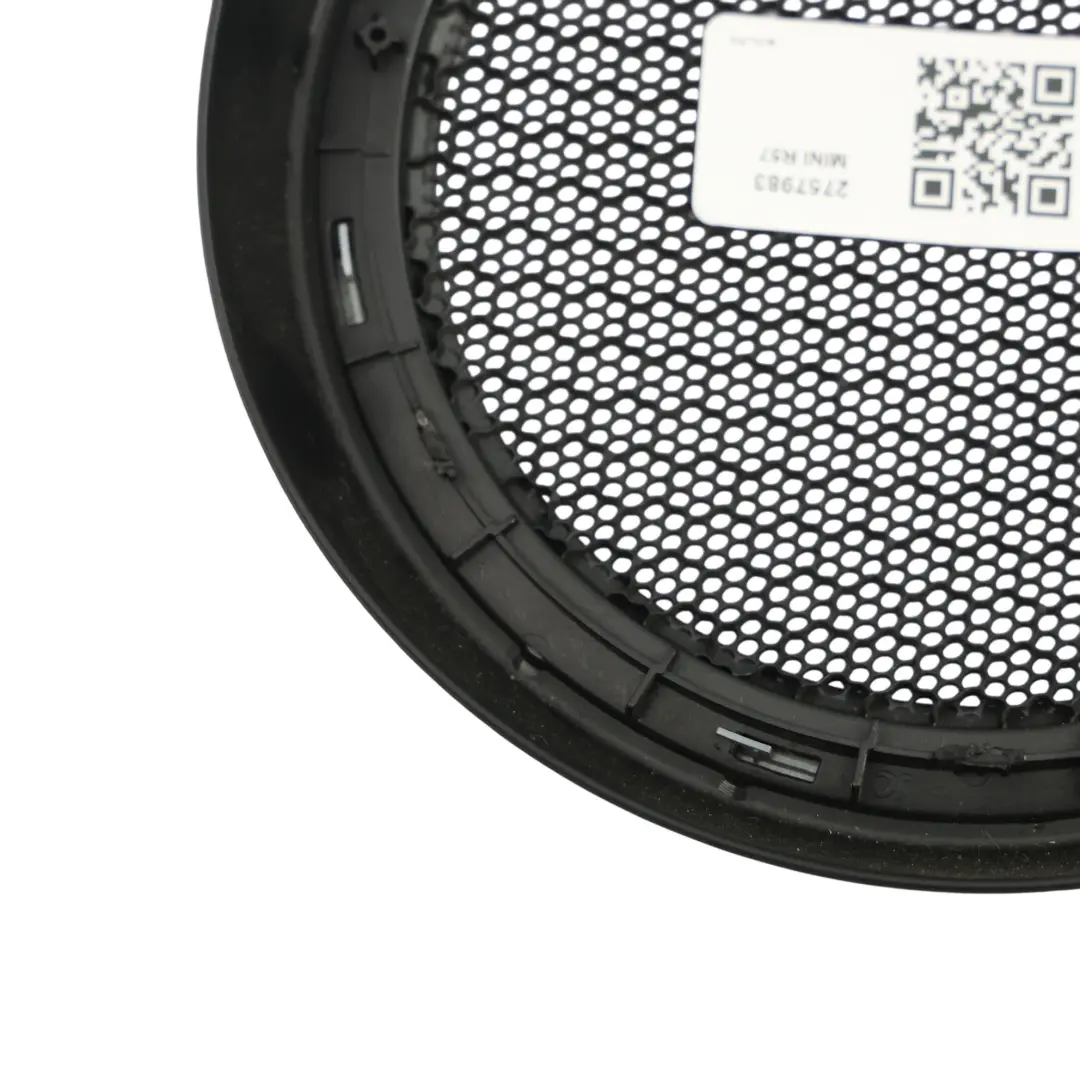 Cache Haut Parleur Graves Inférieur Blanc Argent Porte Avant Gauche pour Mini R57 à propos du numéro de pièce 2757983 Mini R57 Cache Haut Parleur Graves Inférieur Blanc Argent Porte Avant Gauche - SKU 2757983 - Numéro de pièce 2757983