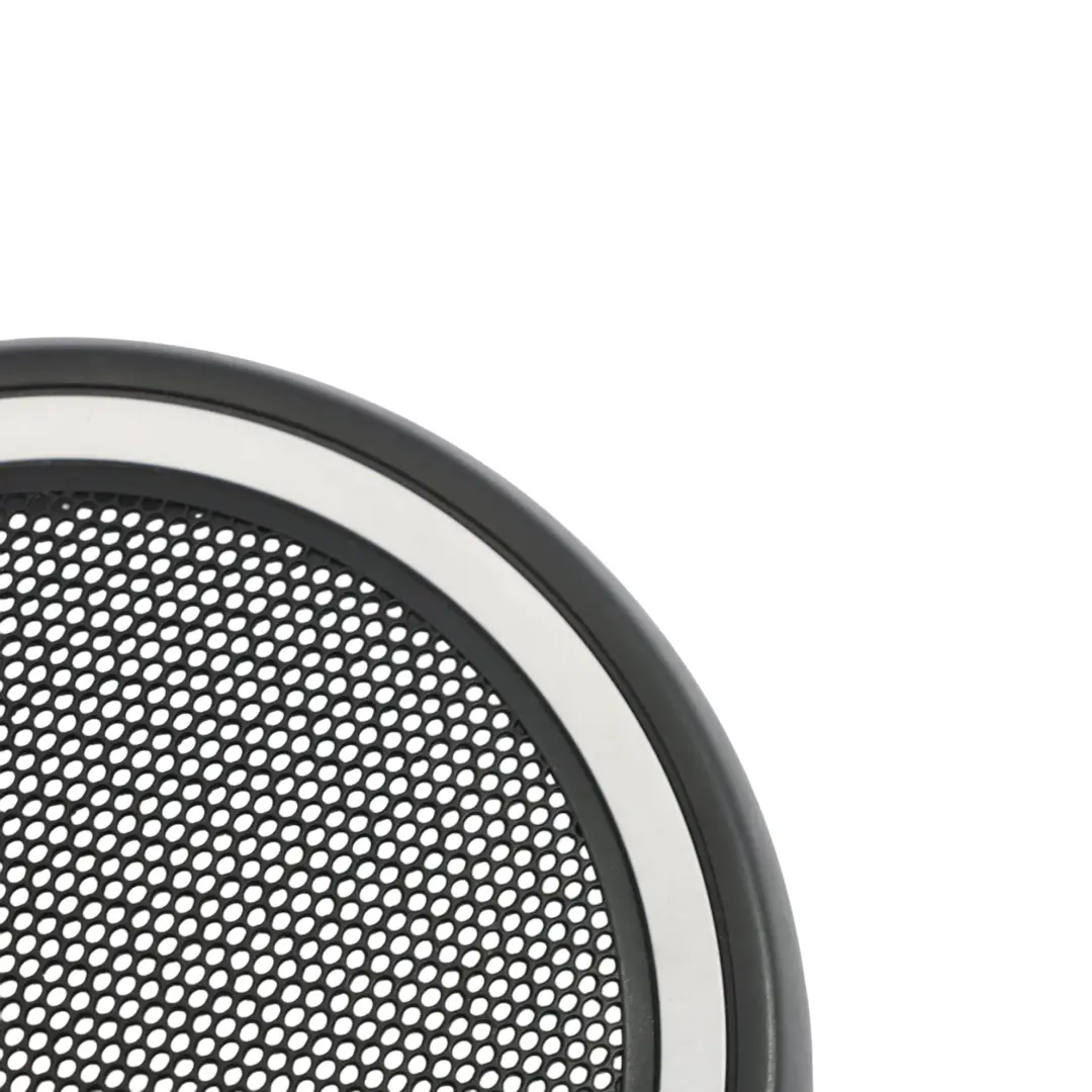 Mini R57 Cache Haut Parleur Graves Inférieur Argent Porte Avant Droite - SKU 2757984 - Numéro de pièce 2757984