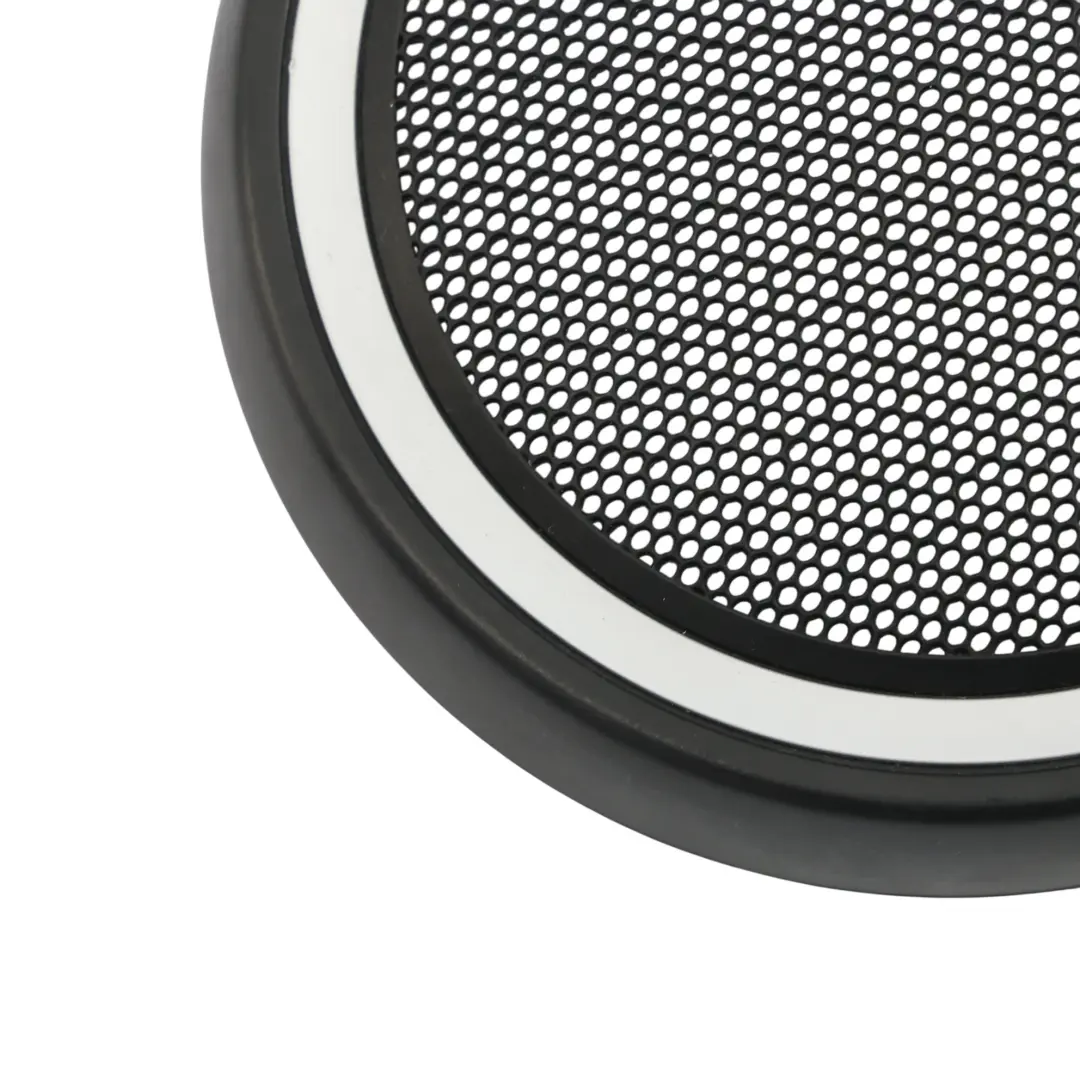 Lower Woofer Speaker Cover White Sliver Front Right Door O/S to Mini R57 with Part number 2757984 Mini R57 Lower Woofer Speaker Cover White Sliver Front Right Door O/S - SKU 2757984 - Part number 2757984