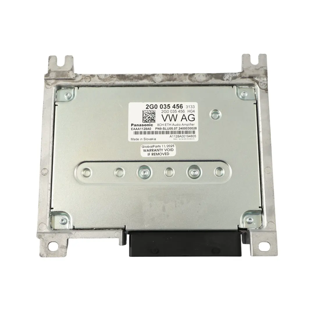 Module De Commande D'Amplificateur Stéréo Audio pour Seat Ibiza V à propos du numéro de pièce 2G0035456 Seat Ibiza V Module De Commande D'Amplificateur Stéréo Audio - SKU 2G0035456 - Numéro de pièce 2G0035456