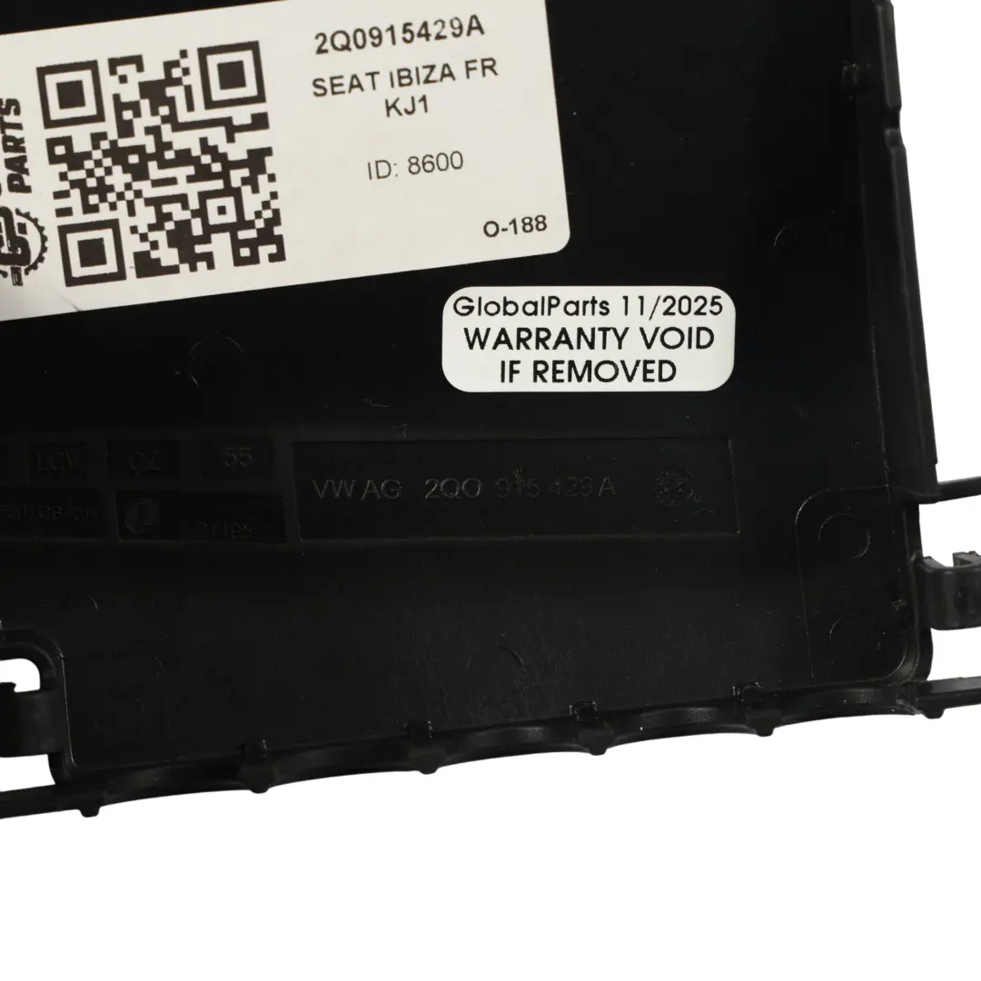 Skrzynka Bezpieczników Osłona Panel Zaślepka do Seat Ibiza FR KJ1 o numerze 2Q0915429A Seat Ibiza FR KJ1 Skrzynka Bezpieczników Osłona Panel Zaślepka - SKU 2Q0915429A - Numer Części 2Q0915429A