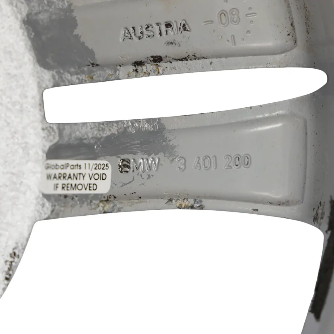 Reihe E83 Alufelge Alu Felge 17" Doppelte Speiche 112 ET:46 8J für BMW X3 mit Teilenummer 3401200 BMW X3 Reihe E83 Alufelge Alu Felge 17" Doppelte Speiche 112 ET:46 8J - SKU 3401200-1 - Teilenummer 3401200