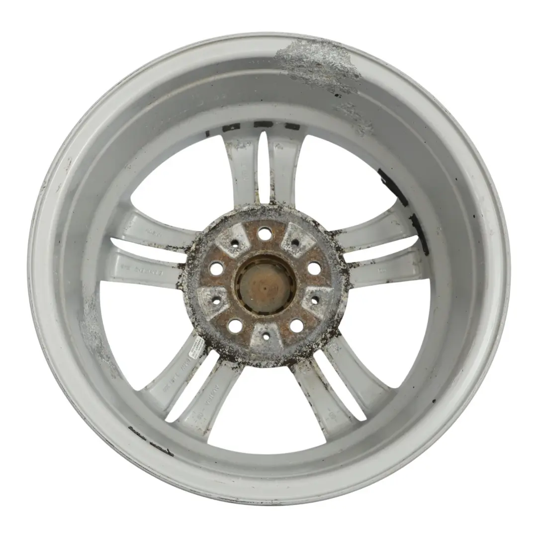 Alufelge Alu Felge 17" Doppelte Speiche 112 ET:46 8J für BMW X3 E83 mit Teilenummer 3401200 BMW X3 E83 Alufelge Alu Felge 17" Doppelte Speiche 112 ET:46 8J - SKU 3401200-2 - Teilenummer 3401200