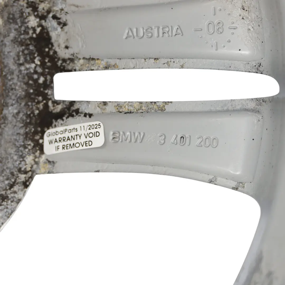 Alufelge Alu Felge 17" Doppelte Speiche 112 ET:46 8J für BMW X3 E83 mit Teilenummer 3401200 BMW X3 E83 Alufelge Alu Felge 17" Doppelte Speiche 112 ET:46 8J - SKU 3401200-2 - Teilenummer 3401200