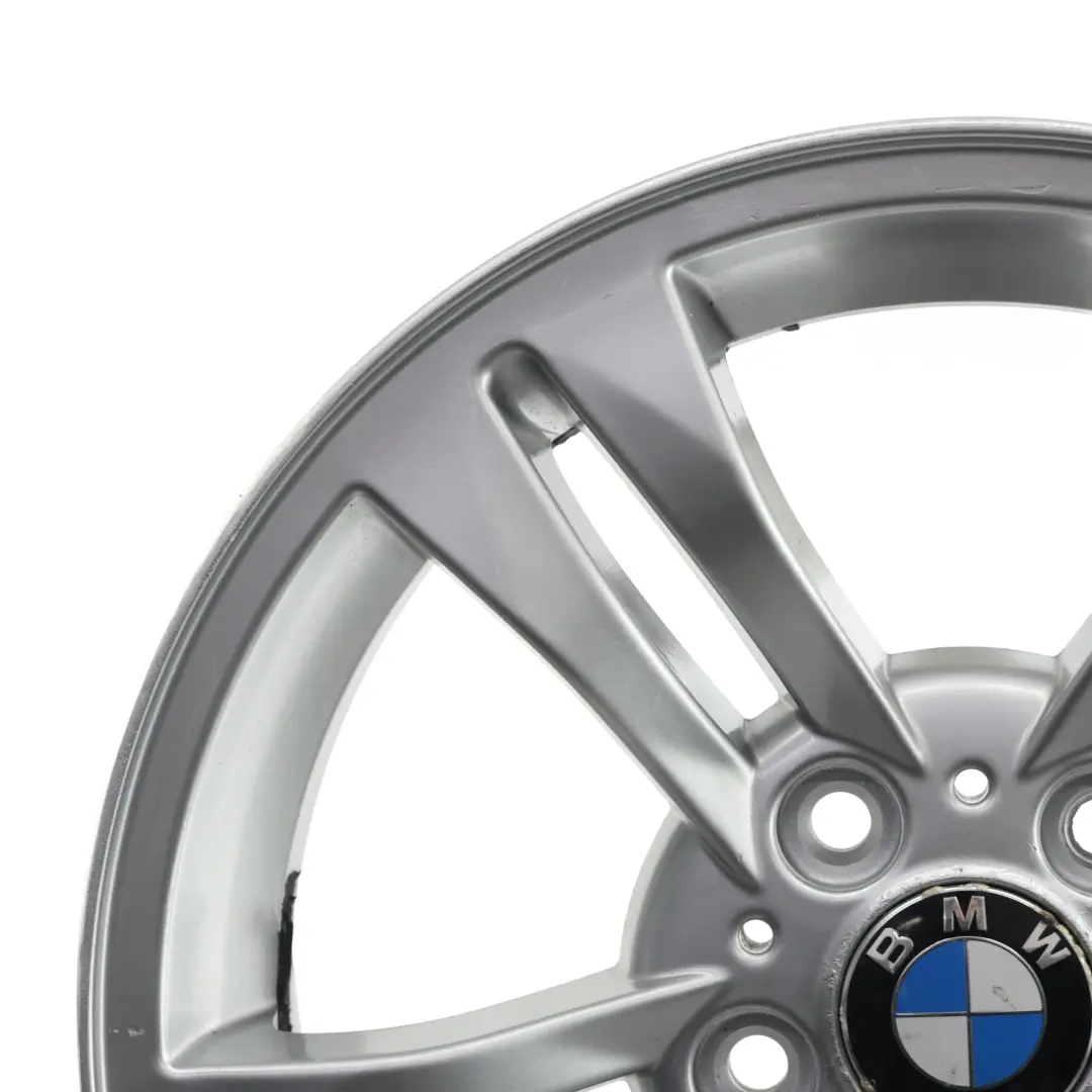 Alloy Wheel Rim 17" Double Spoke 112 ET:46 8J to BMW X3 E83 Silver with Part number 3401200 BMW X3 E83 Silver Alloy Wheel Rim 17" Double Spoke 112 ET:46 8J - SKU 3401200-2 - Part number 3401200
