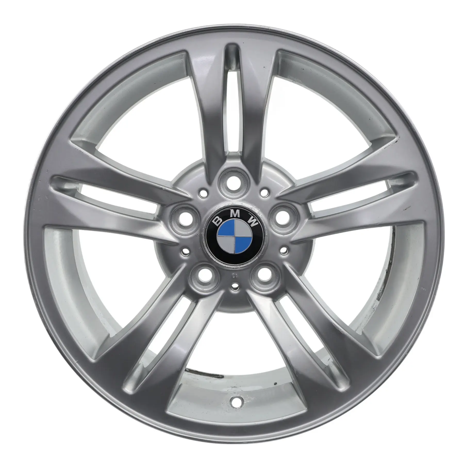 BMW X3 E83 Silver Alloy Wheel Rim 17" Double Spoke 112 ET:46 8J 3401200