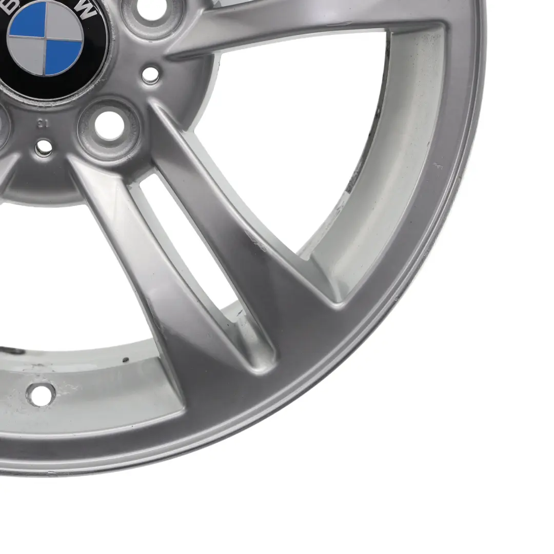 Alloy Wheel Rim 17" Double Spoke 112 ET:46 8J to BMW X3 E83 Silver with Part number 3401200 BMW X3 E83 Silver Alloy Wheel Rim 17" Double Spoke 112 ET:46 8J - SKU 3401200-5 - Part number 3401200