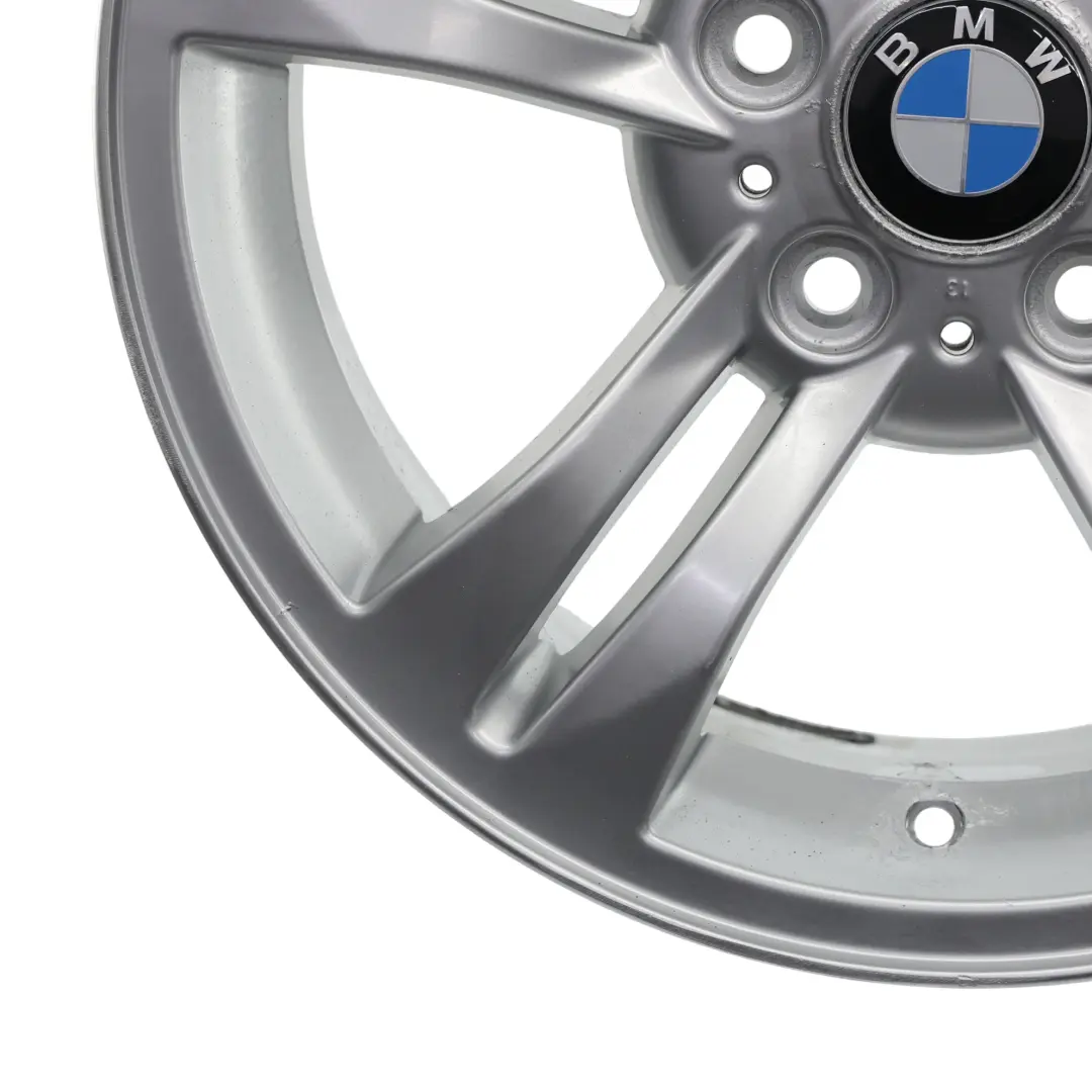 Alloy Wheel Rim 17" Double Spoke 112 ET:46 8J to BMW X3 E83 Silver with Part number 3401200 BMW X3 E83 Silver Alloy Wheel Rim 17" Double Spoke 112 ET:46 8J - SKU 3401200-5 - Part number 3401200