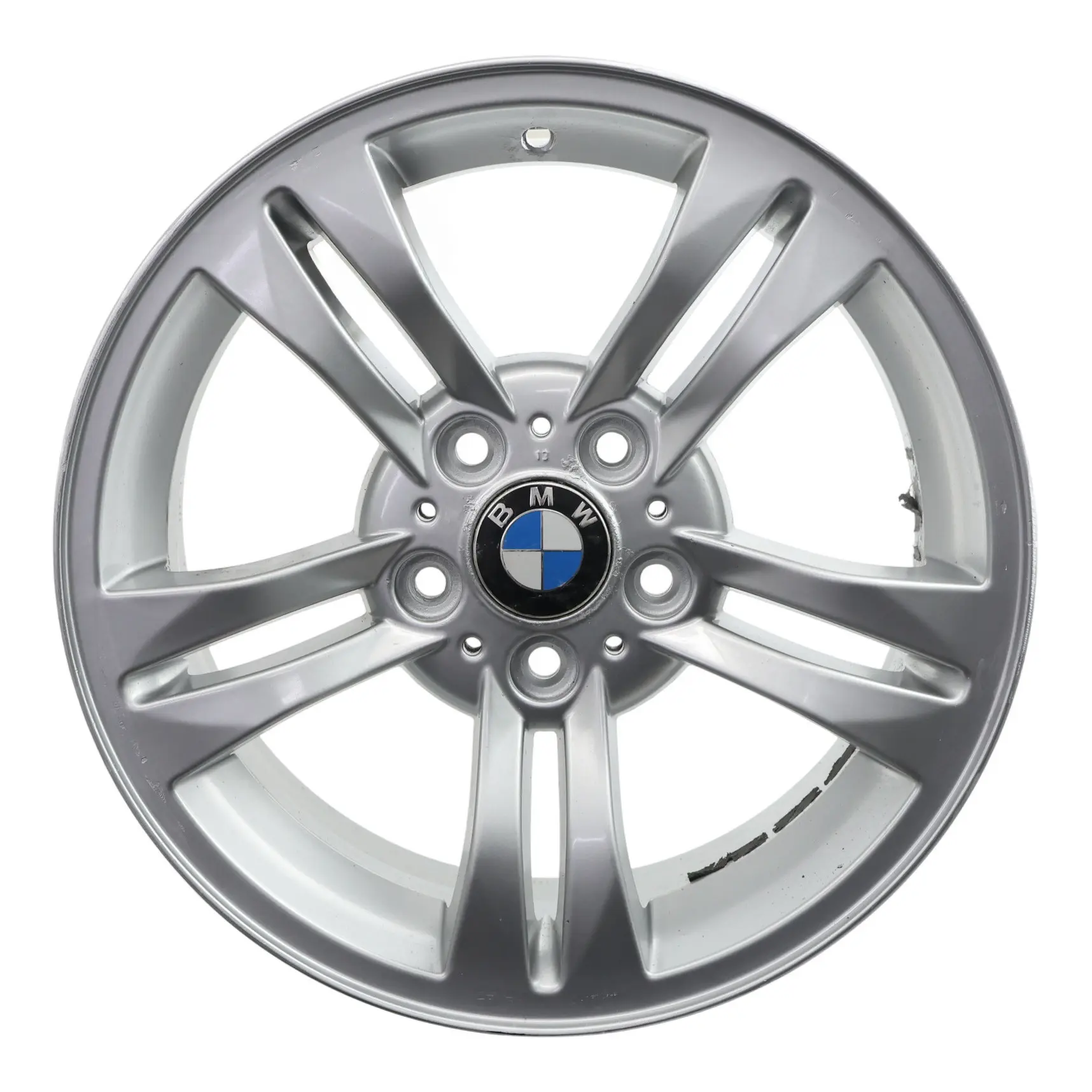 BMW X3 E83 Silver Alloy Wheel Rim 17" Double Spoke 112 ET:46 8J 3401200