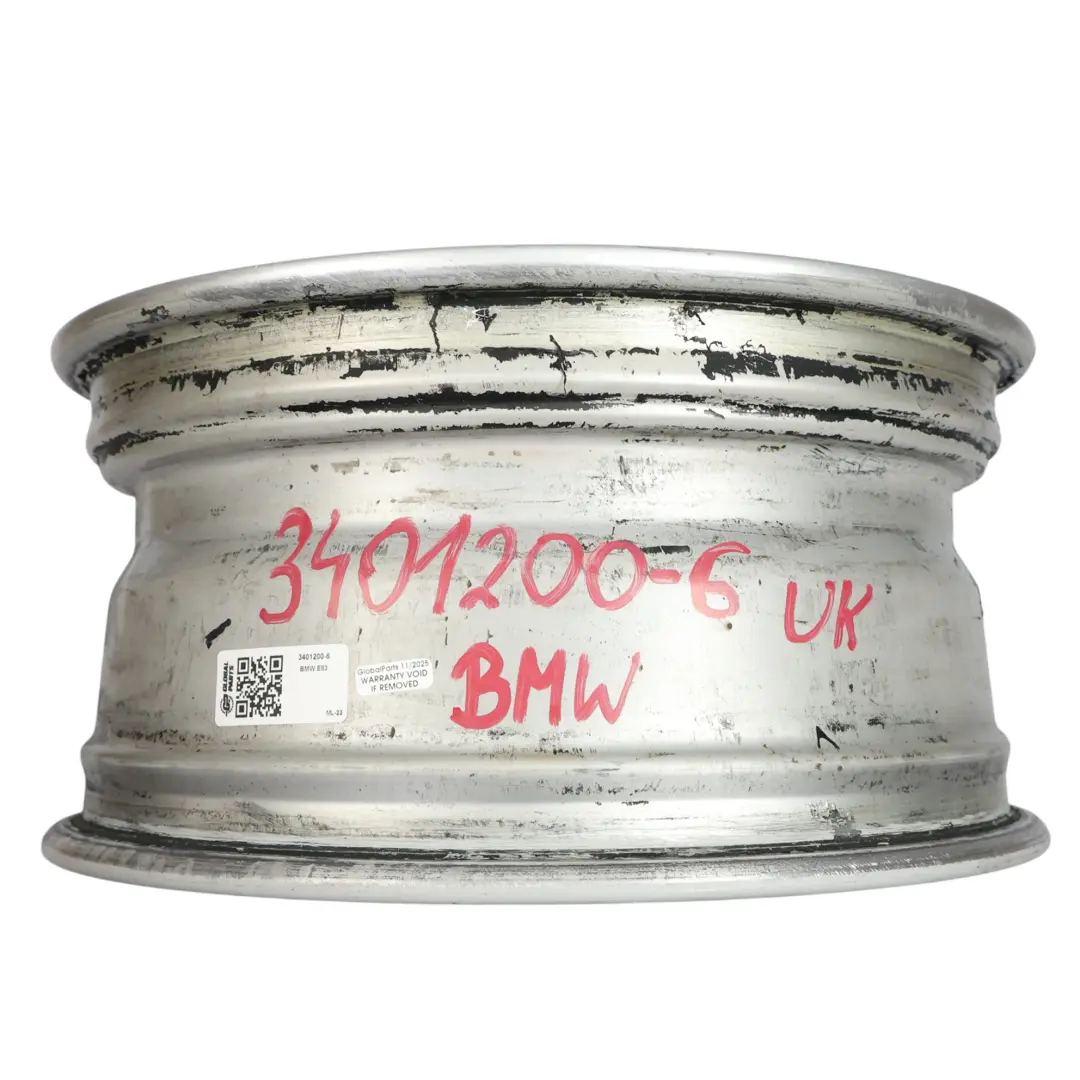 Alloy Wheel Rim 17" Double Spoke 112 ET:46 8J to BMW X3 E83 Silver with Part number 3401200 BMW X3 E83 Silver Alloy Wheel Rim 17" Double Spoke 112 ET:46 8J - SKU 3401200-6 - Part number 3401200