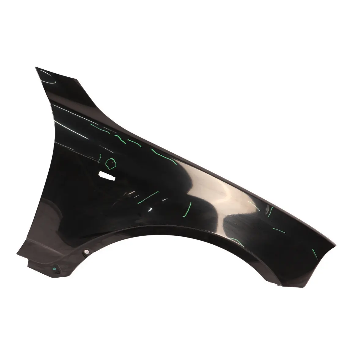 BMW X3 E83 Side Wing Panel Fender Panel Front Right O/S Schwarz 2 Black - 668