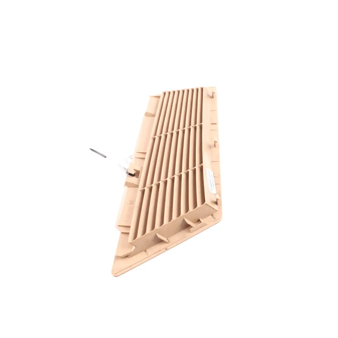 Lateral Vent Louvre Boot Trunk Trim Rear Left N/S Sand Beige to BMW X3 E83 with Part number 3413369 BMW X3 E83 Lateral Vent Louvre Boot Trunk Trim Rear Left N/S Sand Beige - SKU 3413369-1 - Part number 3413369
