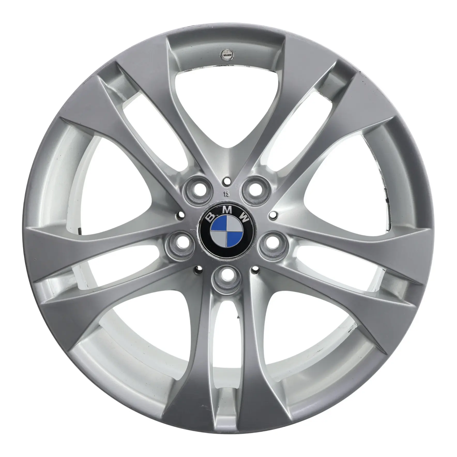 BMW X3 er E83 Silber Alu Felge Alufelge 18" Doppelspeiche 205 8J ET:46 3417394