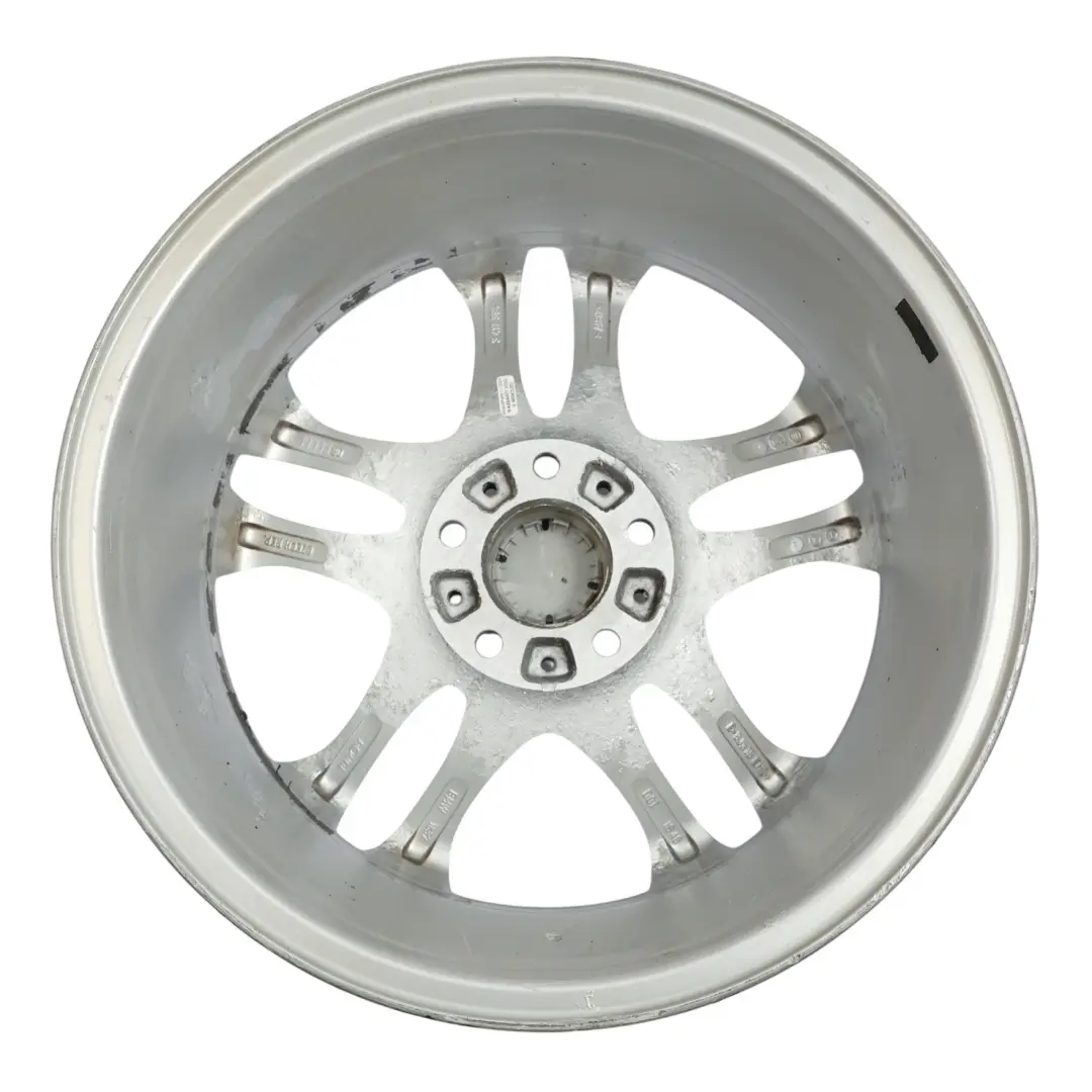 Alloy Rim Double Spoke 205 18" ET:46 8J to BMW X3 Series E83 Silver Wheel with Part number 3417394 BMW X3 Series E83 Silver Wheel Alloy Rim Double Spoke 205 18" ET:46 8J - SKU 3417394-3 - Part number 3417394
