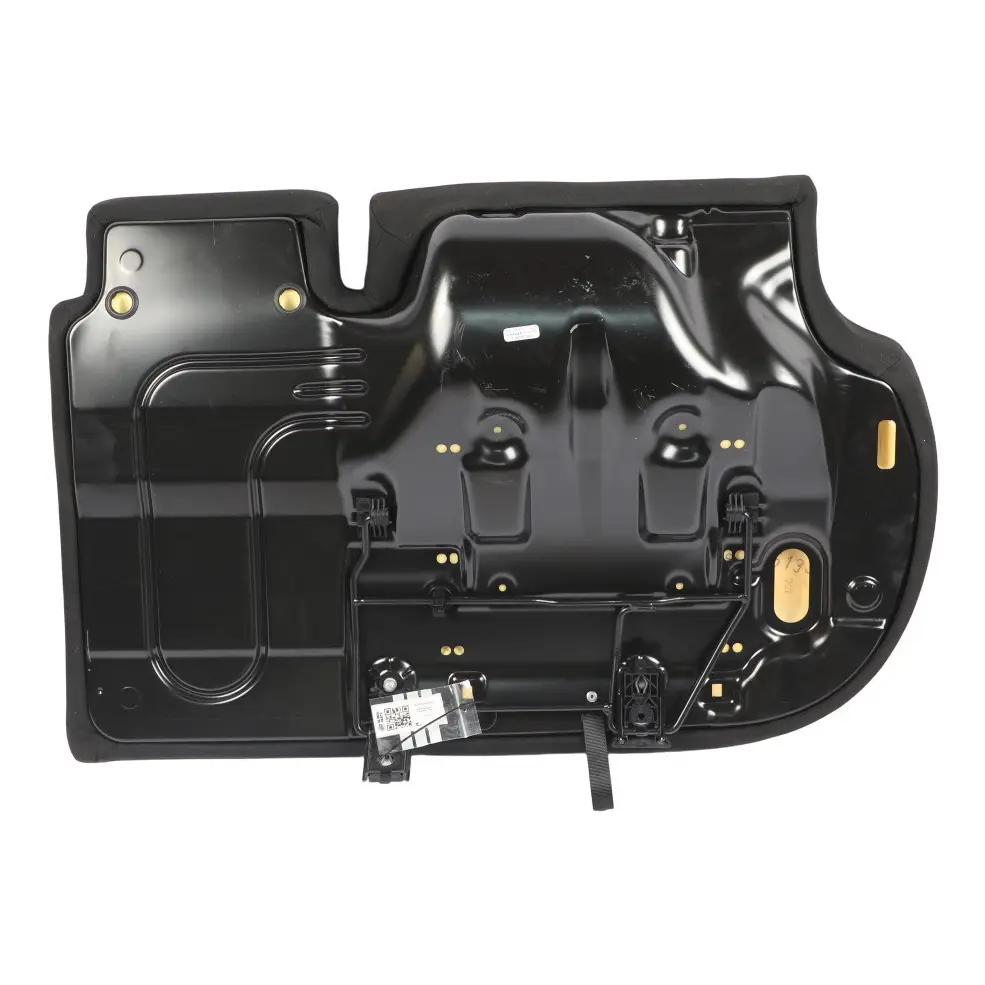 Volkswagen VW Passat B7 Seat Bench Rear Right O/S Interior Cloth Fabric Black - SKU 3AF885406GD - Part number 3AF885406GD