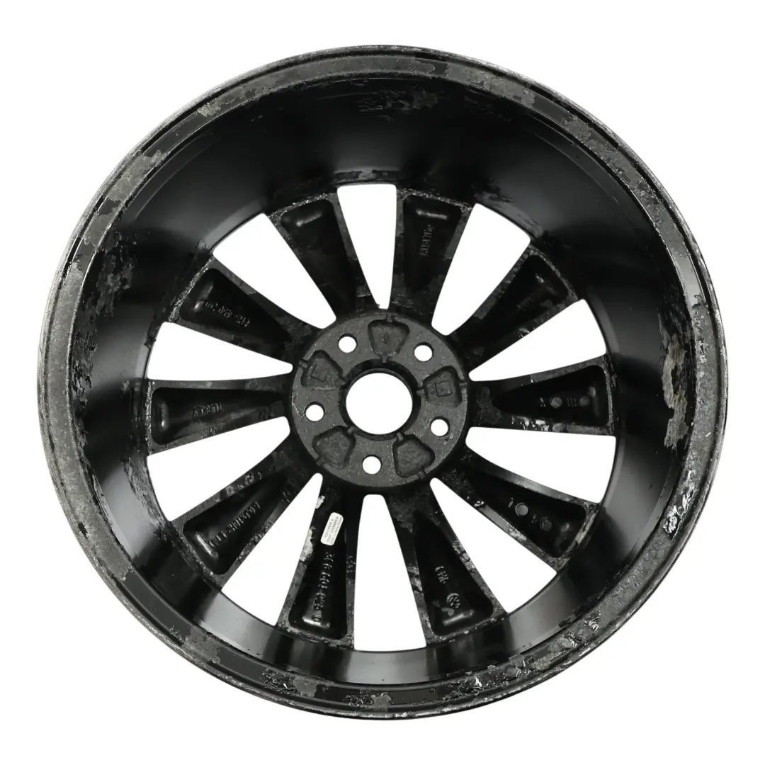 Volkswagen Scirocco Mk3 Llanta De Aleación Negra 18" 8J ET:41 - SKU 3C8601025D-2 - Número de pieza 3C8601025D