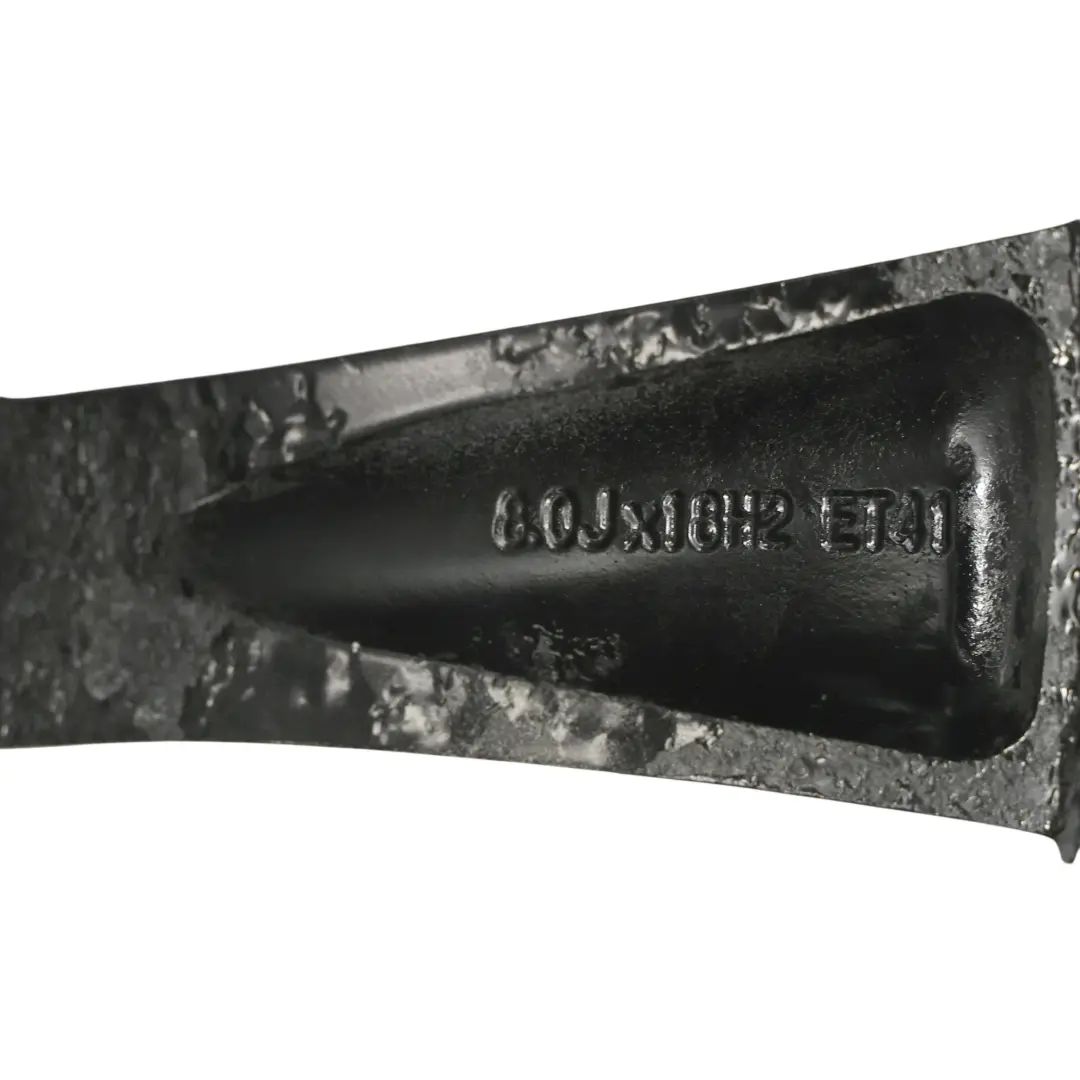 Volkswagen Scirocco Mk3 Cerchio In Lega Nero 18" 8J ET:41 - SKU 3C8601025D-2 - Numero di parte 3C8601025D