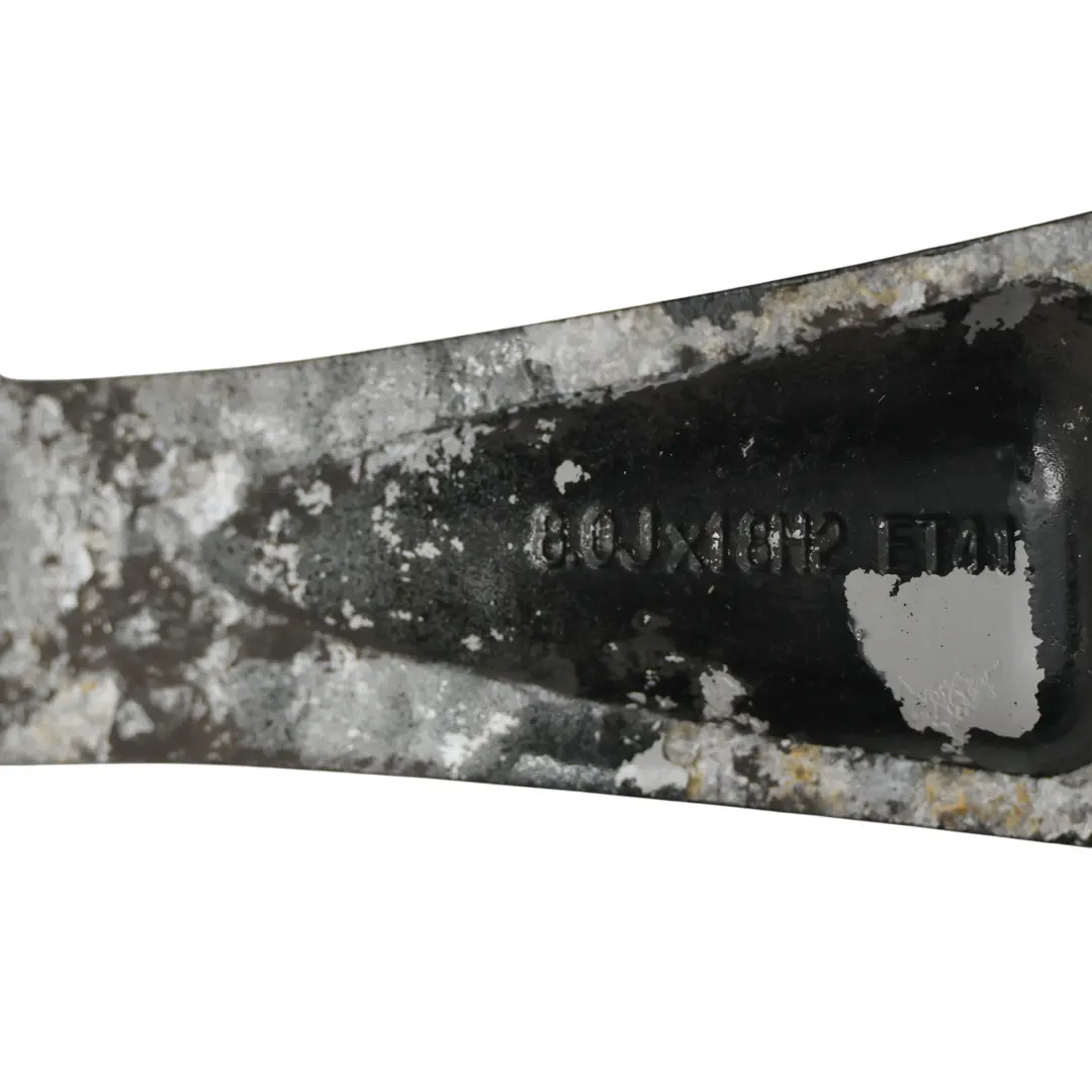 Volkswagen Scirocco III Mk3 Wheel Rim Alloy Black 18" 8J ET:41 - SKU 3C8601025D-7 - Part number 3C8601025D