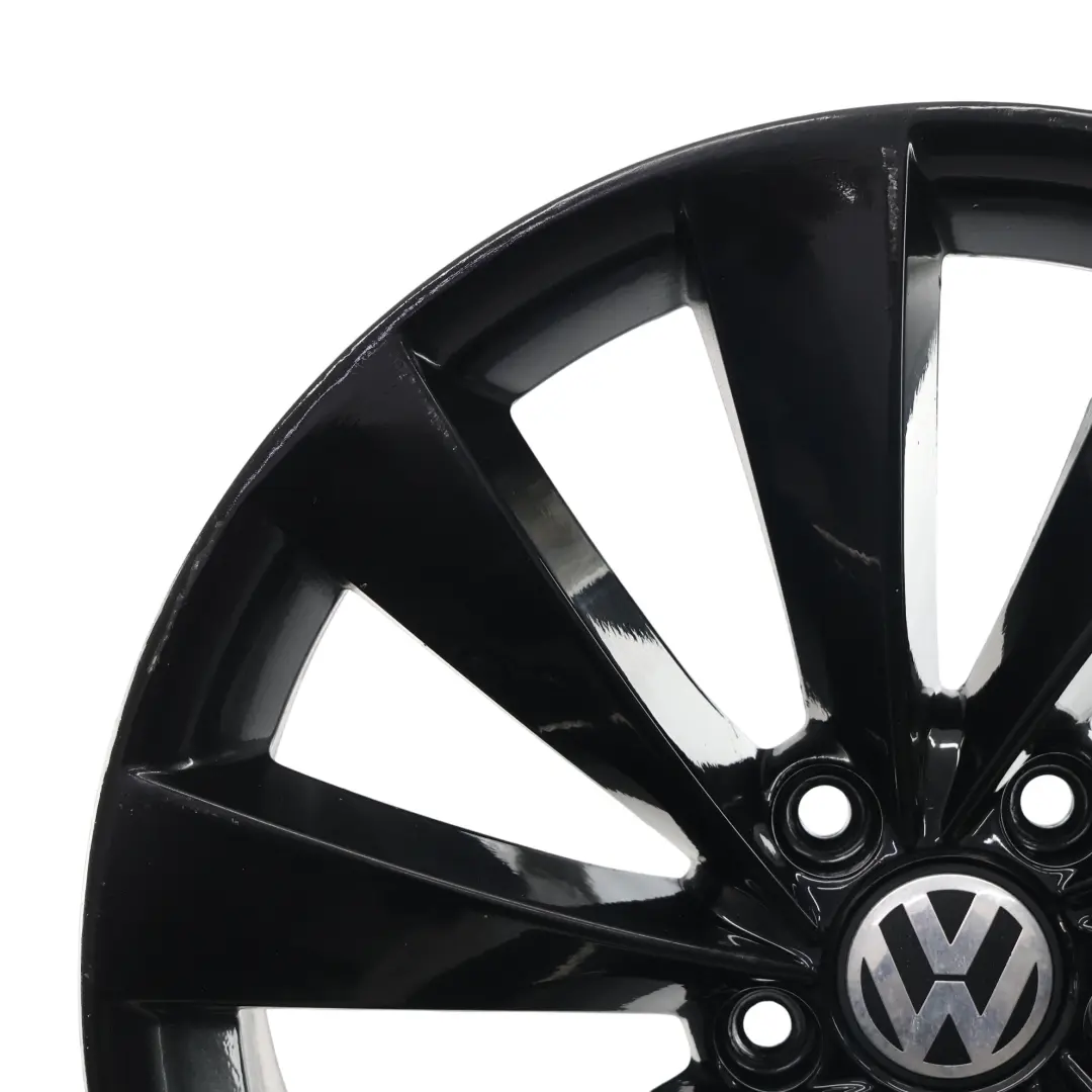 Volkswagen Scirocco III Mk3 Wheel Rim Alloy Black 18" 8J ET:41 - SKU 3C8601025D-7 - Part number 3C8601025D