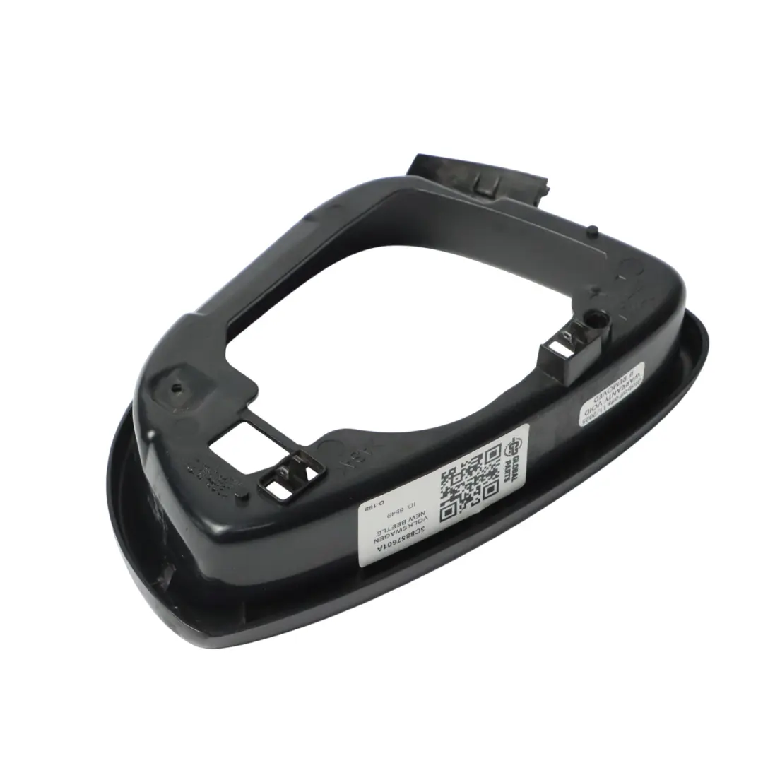 5C Außenspiegelring Rahmen Links Satin Schwarz für VW New Beetle mit Teilenummer 3C8857601A VW New Beetle 5C Außenspiegelring Rahmen Links Satin Schwarz - SKU 3C8857601A - Teilenummer 3C8857601A