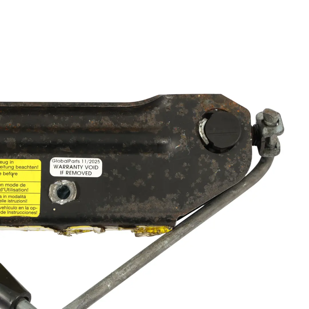 VW Volkswagen Phaeton 3D Lewarek Podnośnik Samochodowy Stalowy - SKU 3D0011031E - Numer Części 3D0011031E