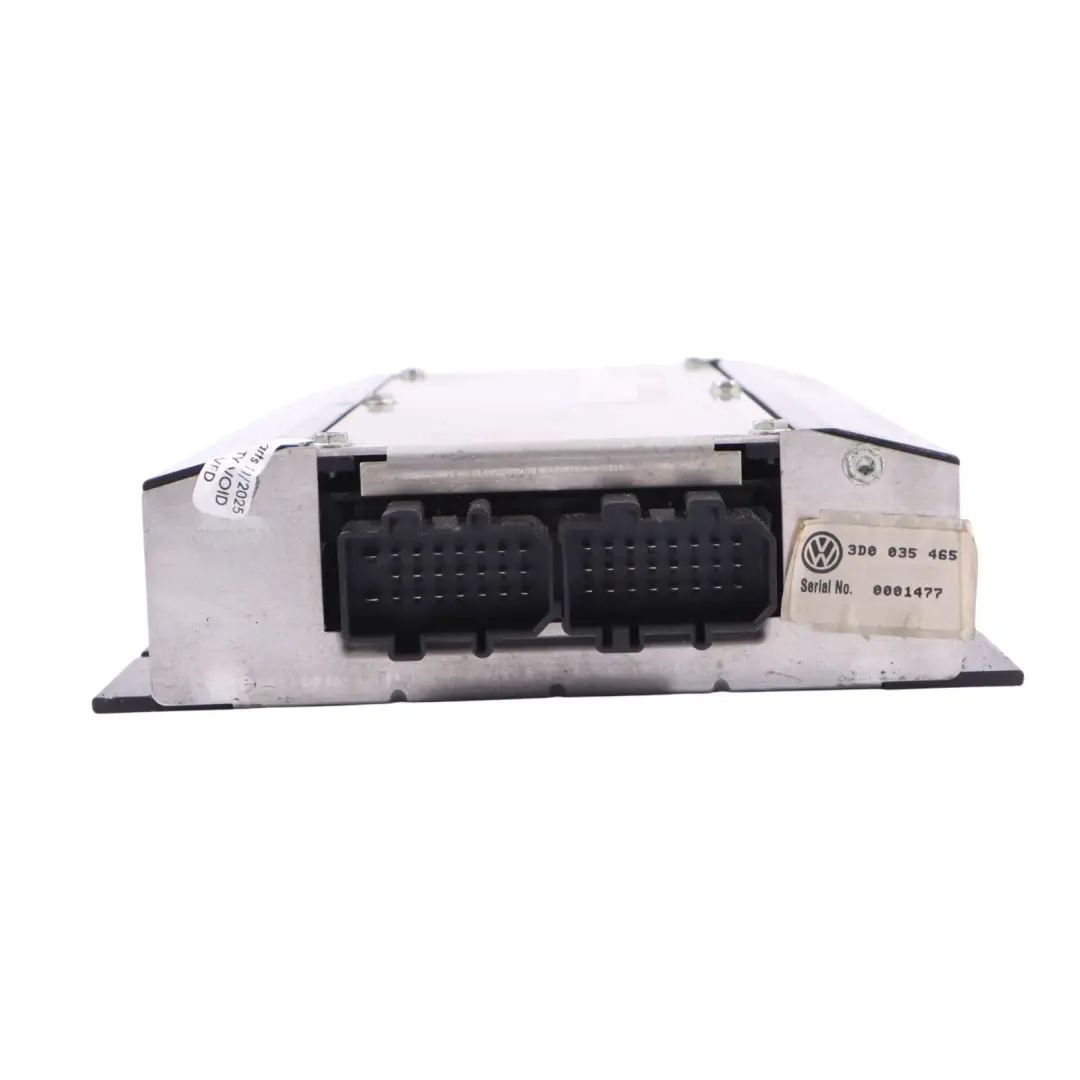 VW Volkswagen Phaeton Mk1 Mulitmedia Audio Sound System Amplificatore - SKU 3D0035465 - Numero di parte 3D0035465