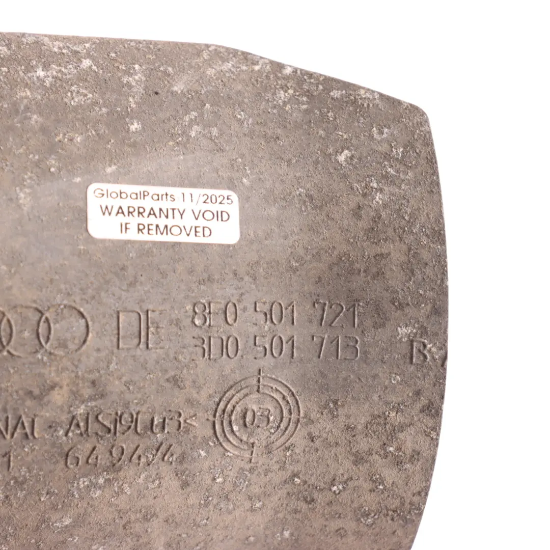 Volkswagen Phaeton 3D Protection Thermique Arrière Arbre Transmission - SKU 3D0501713B - Numéro de pièce 3D0501713B