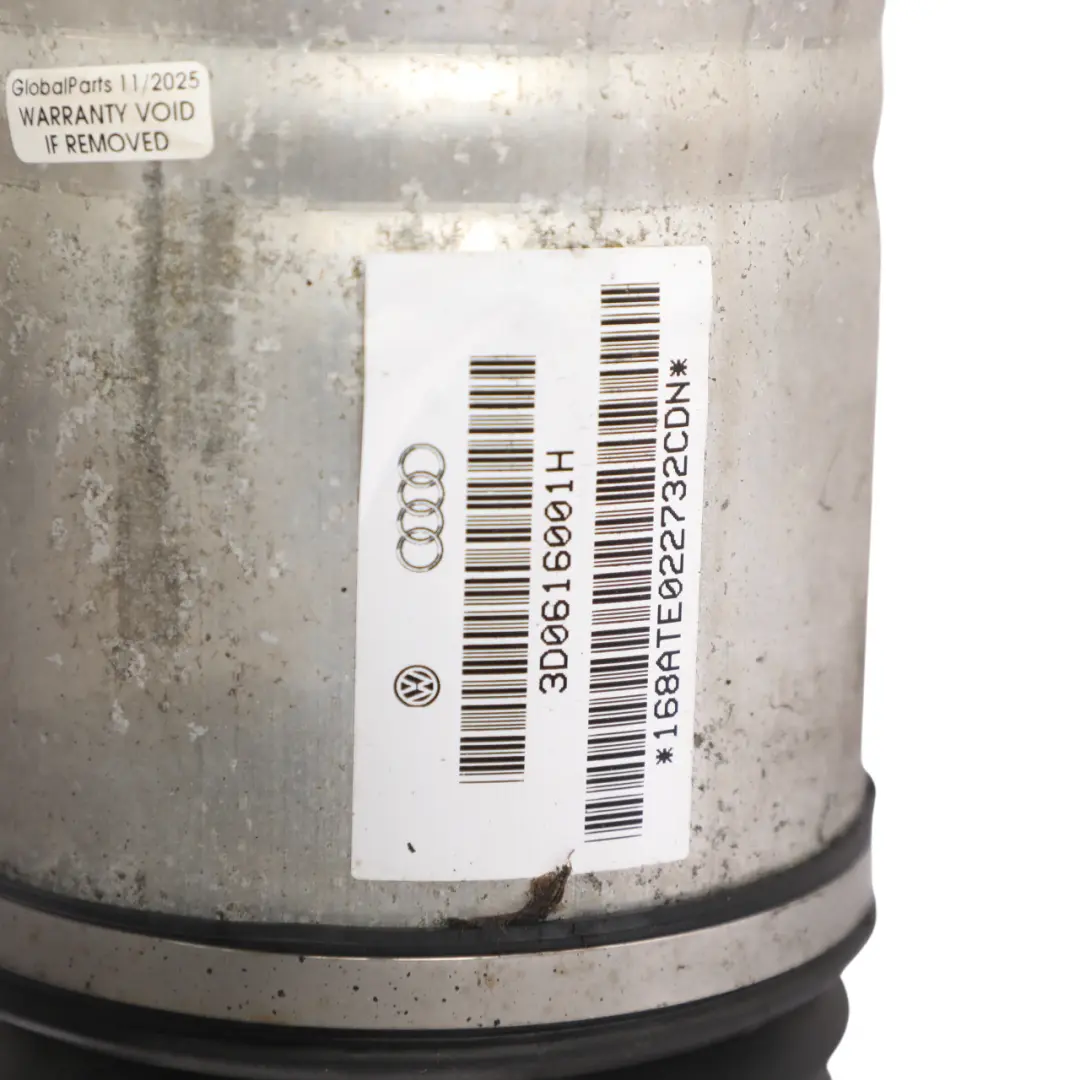 Mk1 Rear Air Spring Shock Absorber Right O/S to VW Volkswagen Phaeton with Part number 3D0616001H VW Volkswagen Phaeton Mk1 Rear Air Spring Shock Absorber Right O/S - SKU 3D0616001H - Part number 3D0616001H