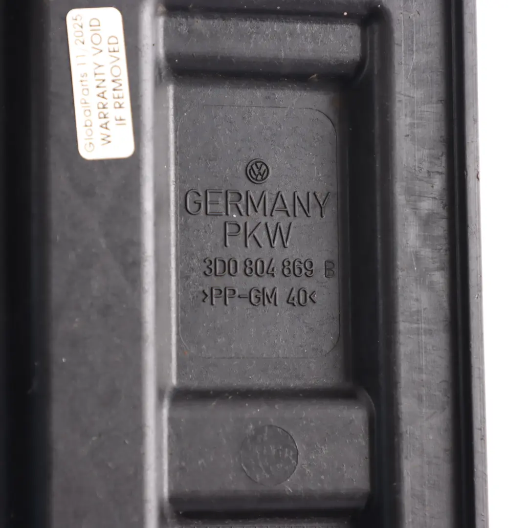 Volkswagen Phaeton 3D Battery Mounting Bracket Part Holder - SKU 3D0804869G - Part number 3D0804869B