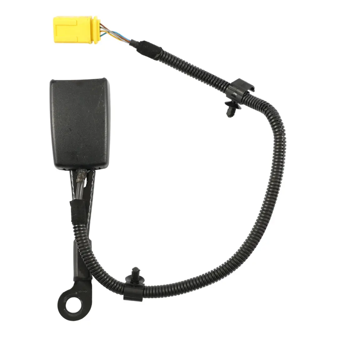 Cinturón Seguridad Pestillo Delantero Izquierdo Negro para VW Phaeton 3D con número de pieza 3D0857755E VW Phaeton 3D Cinturón Seguridad Pestillo Delantero Izquierdo Negro - SKU 3D0857755E - Número de pieza 3D0857755E