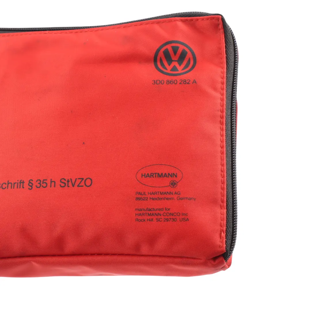 VW Volkswagen Phaeton 3D First Aid Med Kit Set - SKU 3D0860282A - Part number 3D0860282A