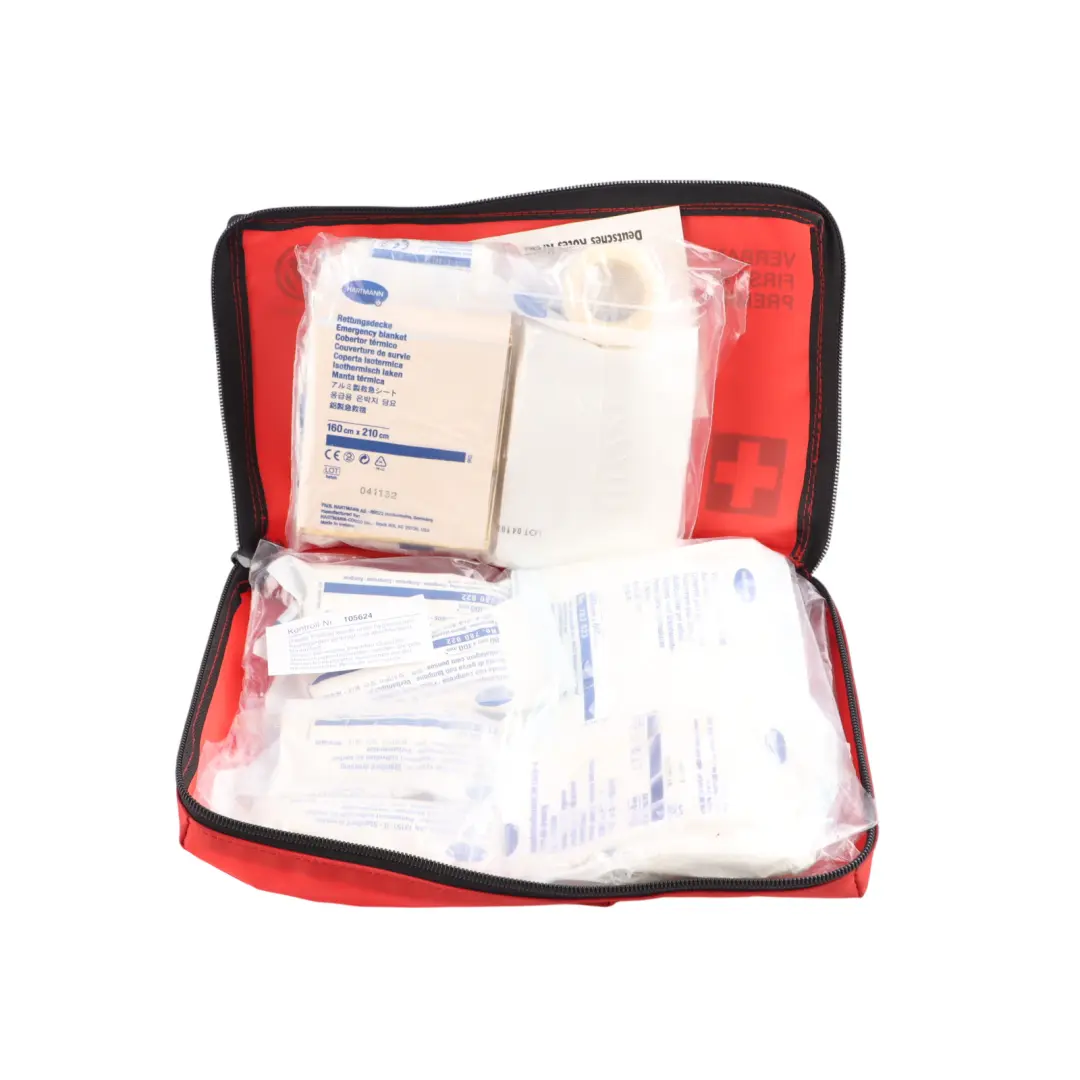 VW Volkswagen Phaeton 3D First Aid Med Kit Set - SKU 3D0860282A - Part number 3D0860282A