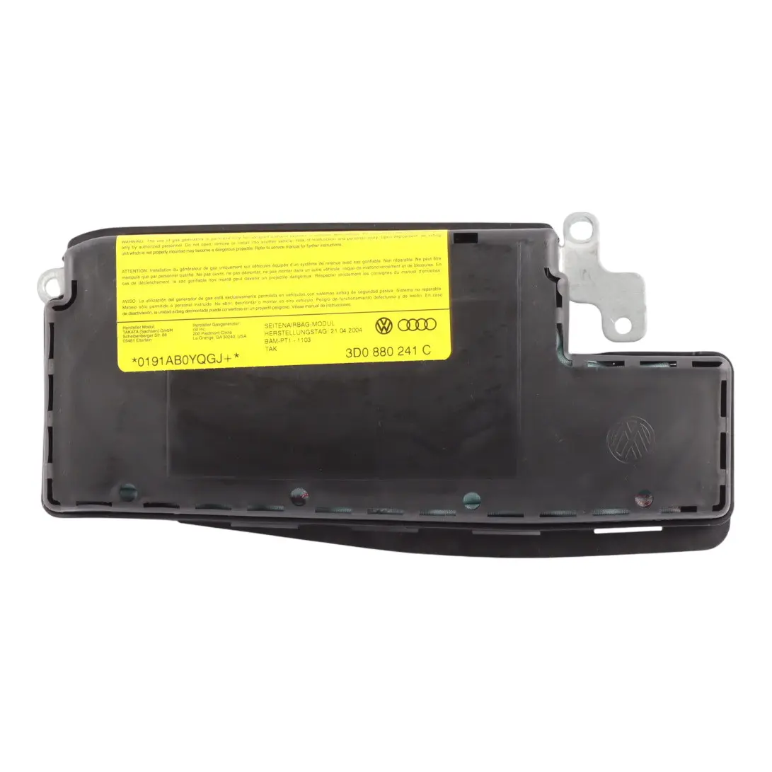 Volkswagen VW Phaeton 3D GP0 Air Module Front Seat Left N/S 3D0880241C