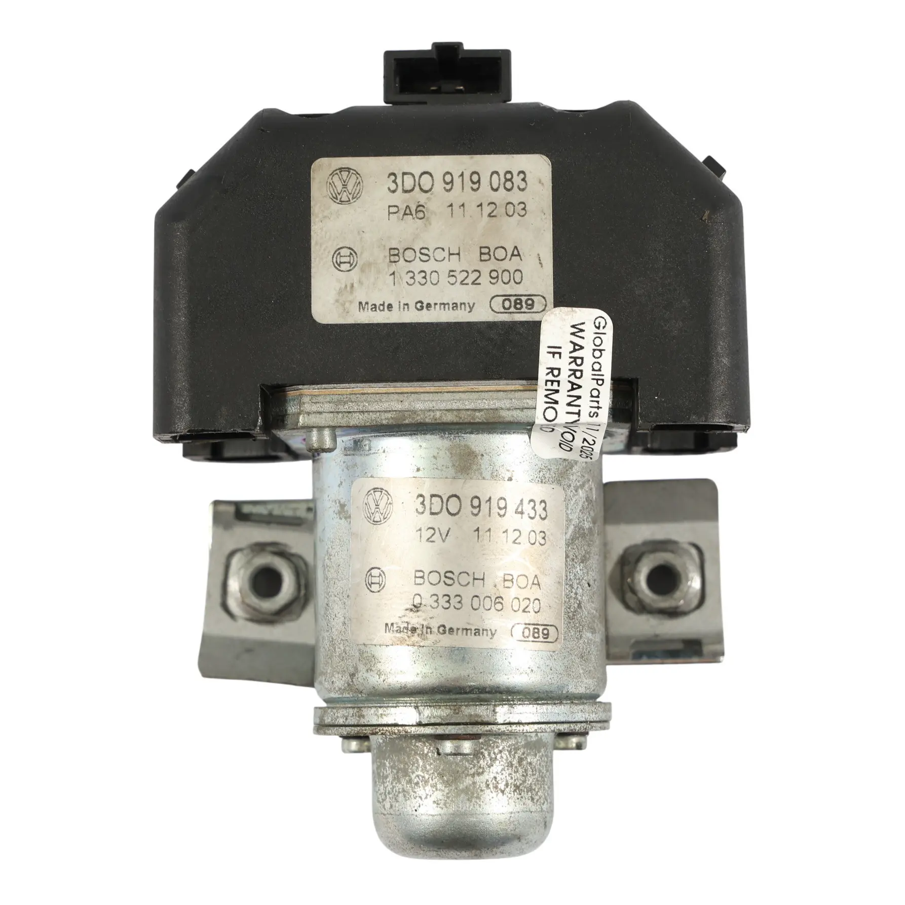 Volkswagen VW Phaeton 3D Relé De Batería Protección Módulo Solenoide 3D0919433