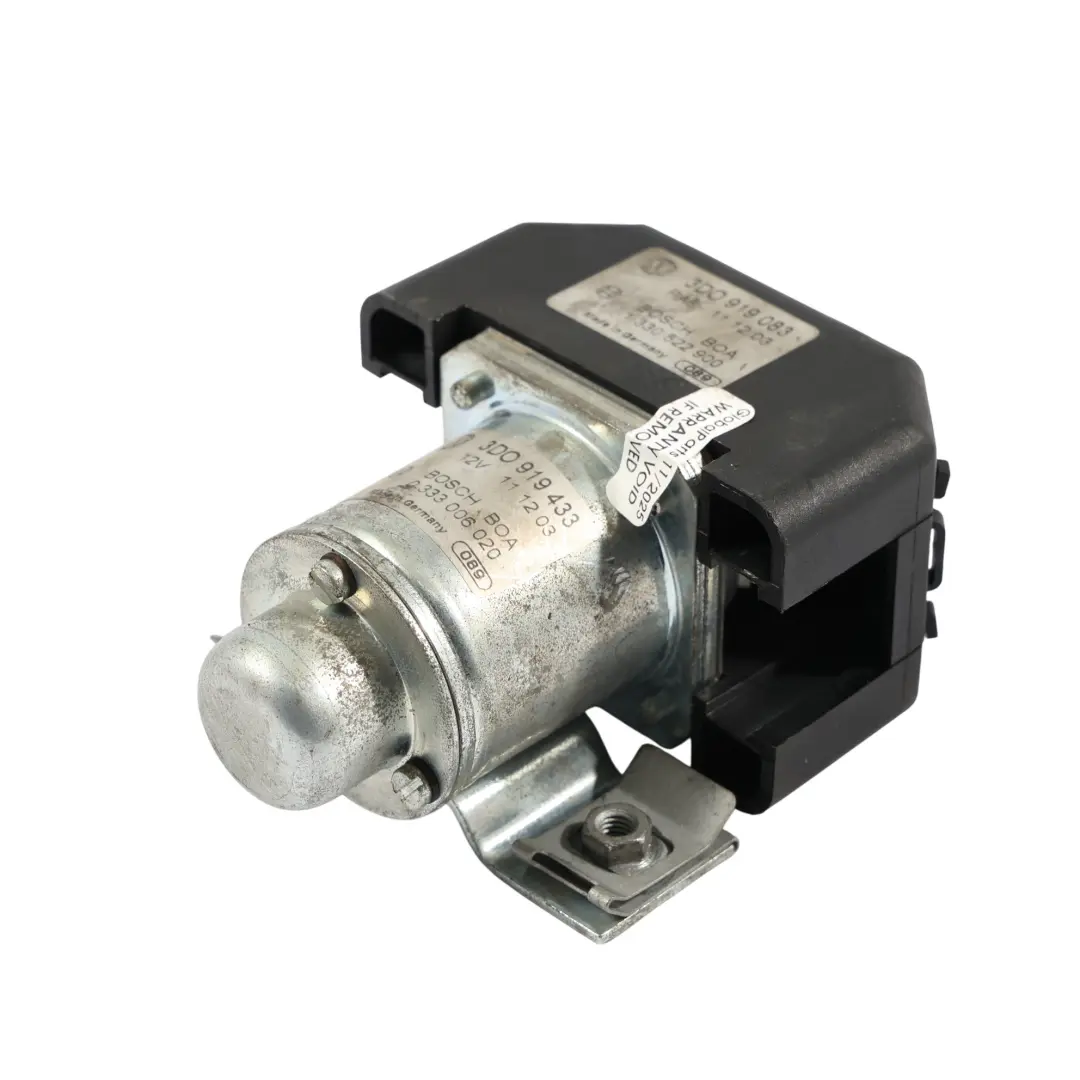 Volkswagen VW Phaeton 3D Relé De Batería Protección Módulo Solenoide 3D0919433 - SKU 3D0919083 - Número de pieza 3D0919083