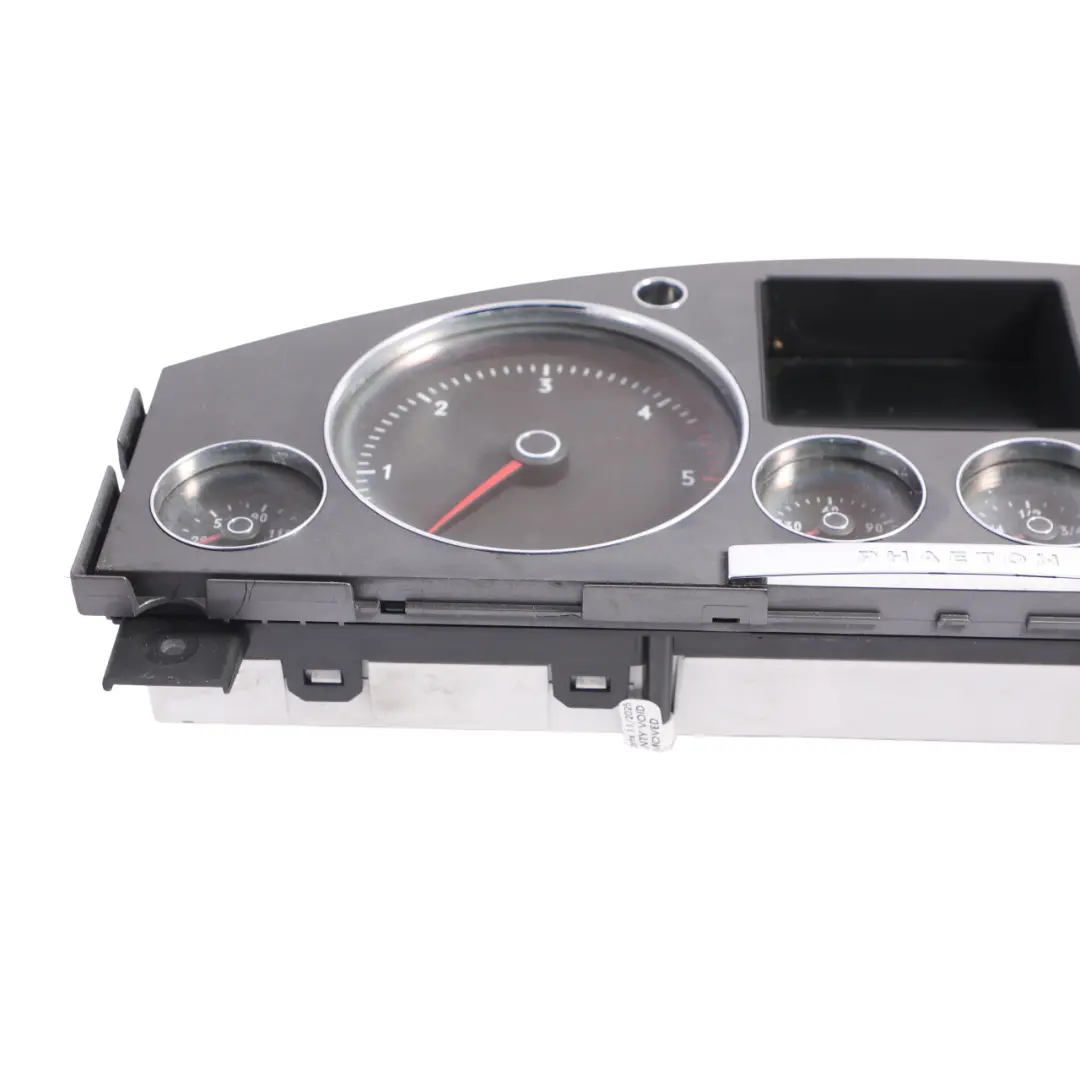 VW Volkswagen Phaeton 3D Instrument Cluster Speedometer Automatic - SKU RHD-3D0920981E - Part number 3D0920981E