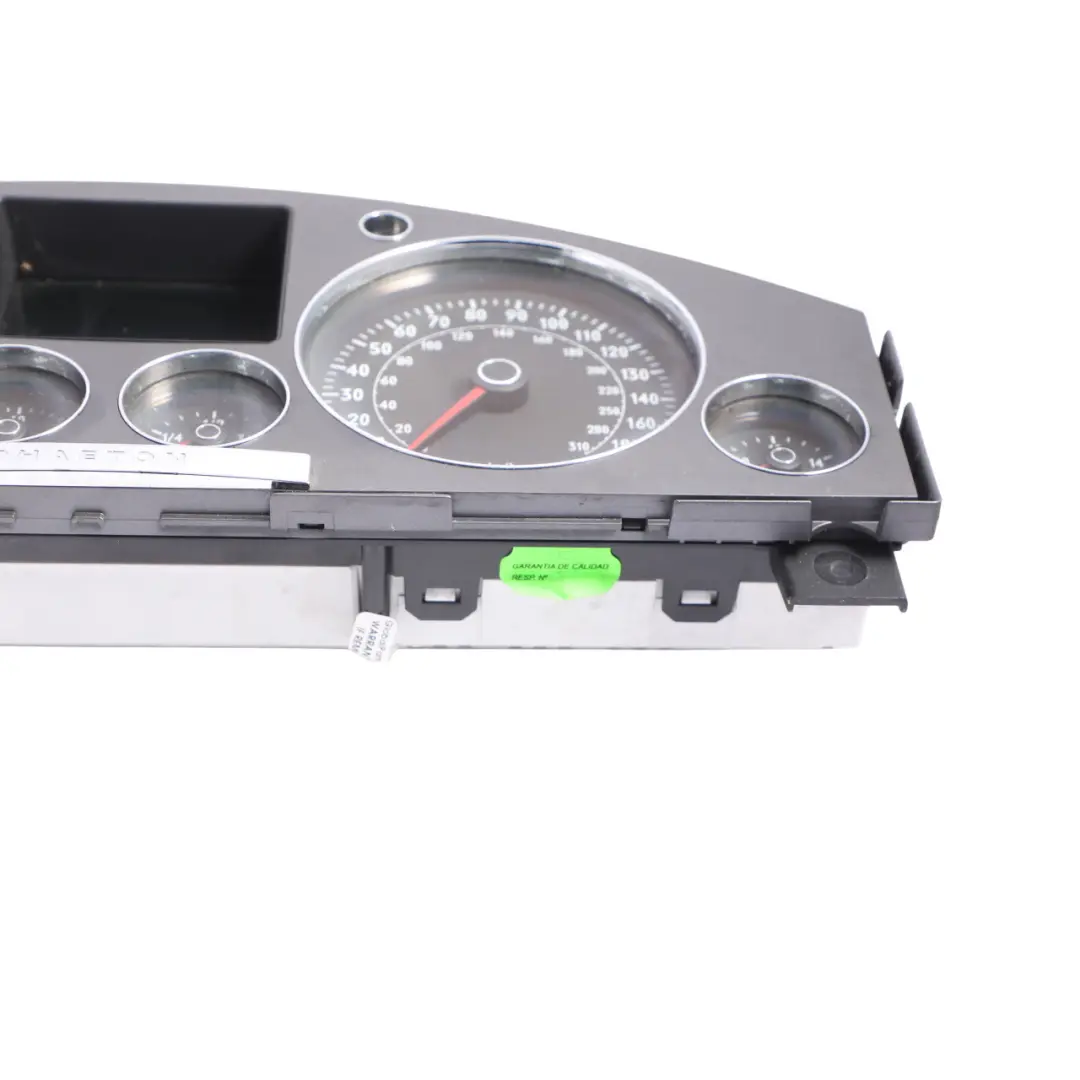 VW Volkswagen Phaeton 3D Instrument Cluster Speedometer Automatic - SKU RHD-3D0920981E - Part number 3D0920981E
