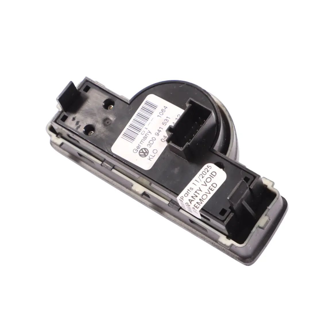 VW Volkswagen Phaeton Mk1 Headlight Fog Lamp Switch Control Panel - SKU 3D0941531 - Part number 3D0941531