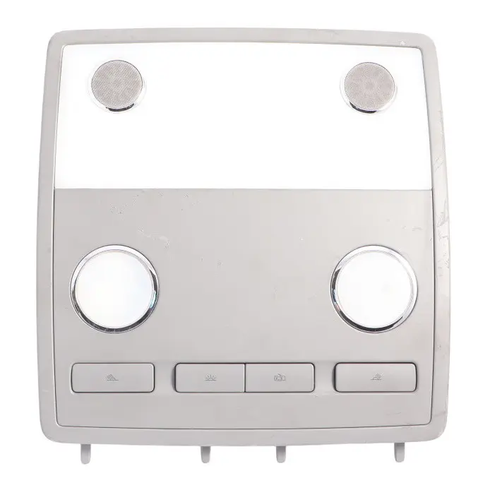 Interior Roof Light Panel Rear Reading Lamp to VW Volkswagen Phaeton 3D with Part number 3D0947136 VW Volkswagen Phaeton 3D Interior Roof Light Panel Rear Reading Lamp - SKU 3D0947136 - Part number 3D0947136