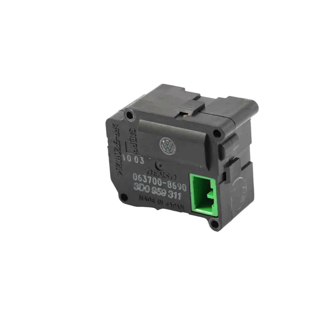 Calentador Vent Flap Control Actuador Motor para VW Volkswagen Phaeton 3D con número de pieza 3D0959311 VW Volkswagen Phaeton 3D Calentador Vent Flap Control Actuador Motor - SKU 3D0959311 - Número de pieza 3D0959311
