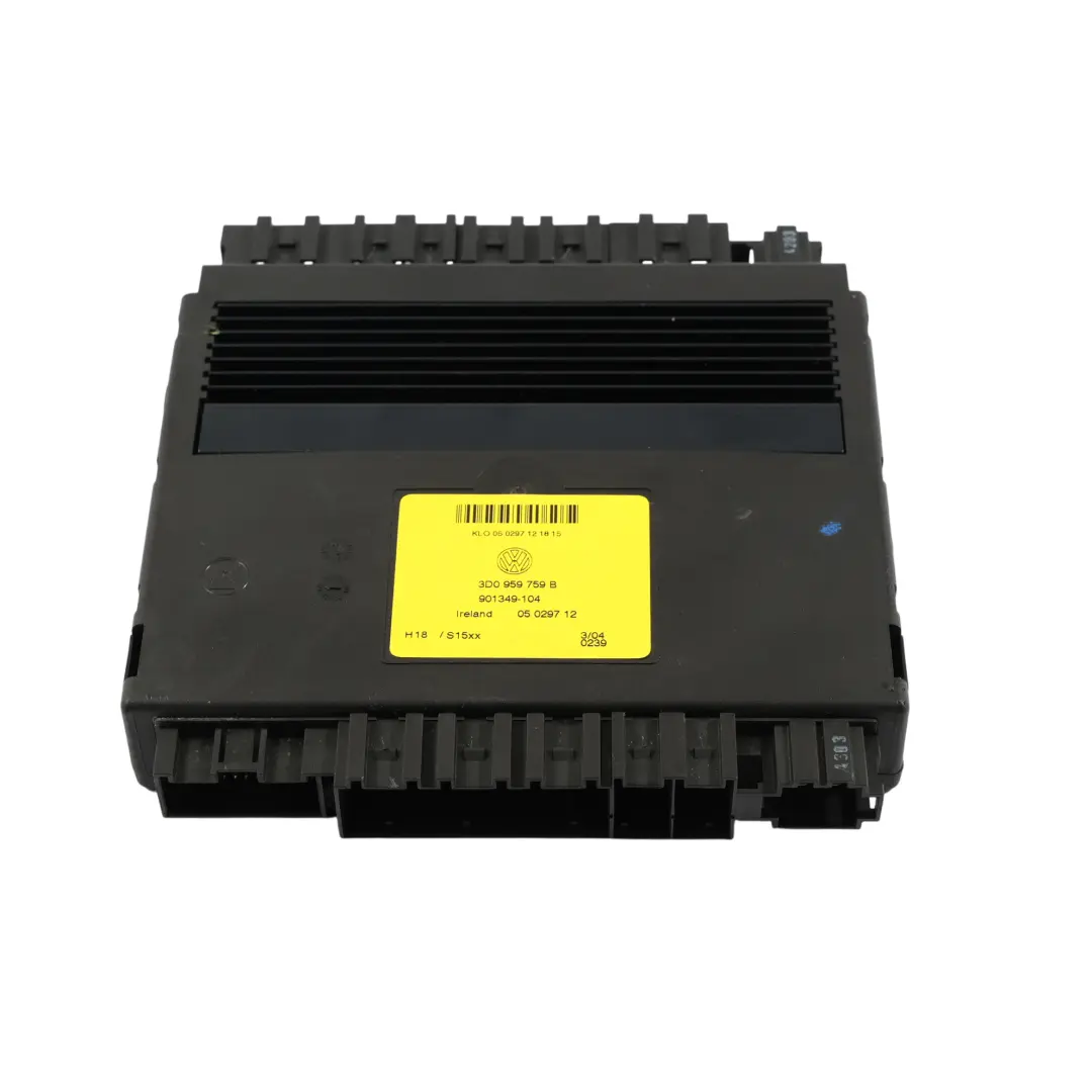 Control Unit ECU Front Passenger Side to VW Volkswagen Phaeton 3D Seat with Part number 3D0959759B VW Volkswagen Phaeton 3D Seat Control Unit ECU Front Passenger Side - SKU 3D0959759B - Part number 3D0959759B